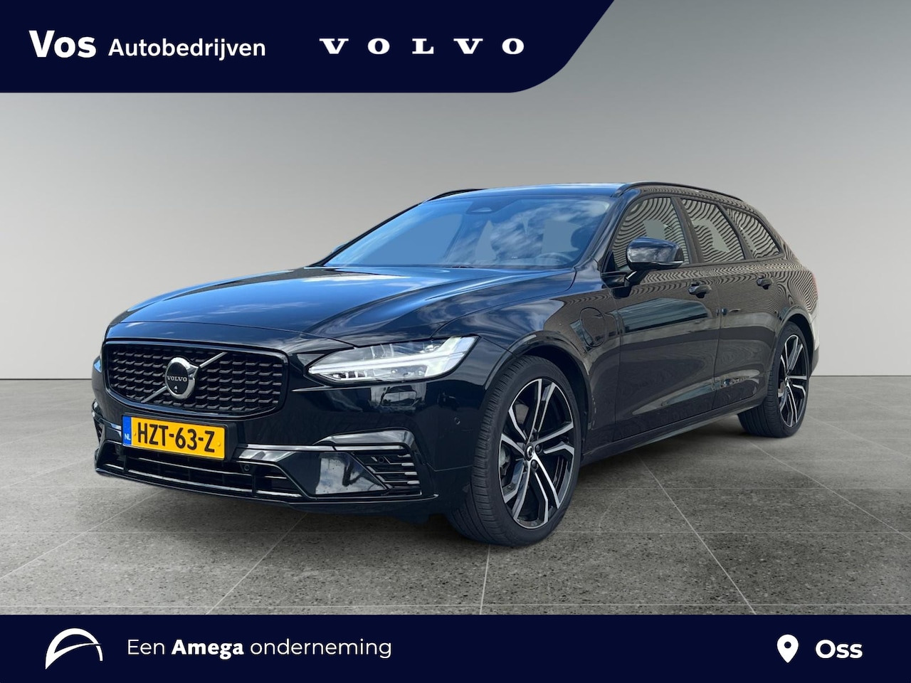 Volvo V90 - 2.0 T8 Plug-in hybrid AWD Ultra Dark bowers & wilkins|Trekhaak|360 Camera - AutoWereld.nl