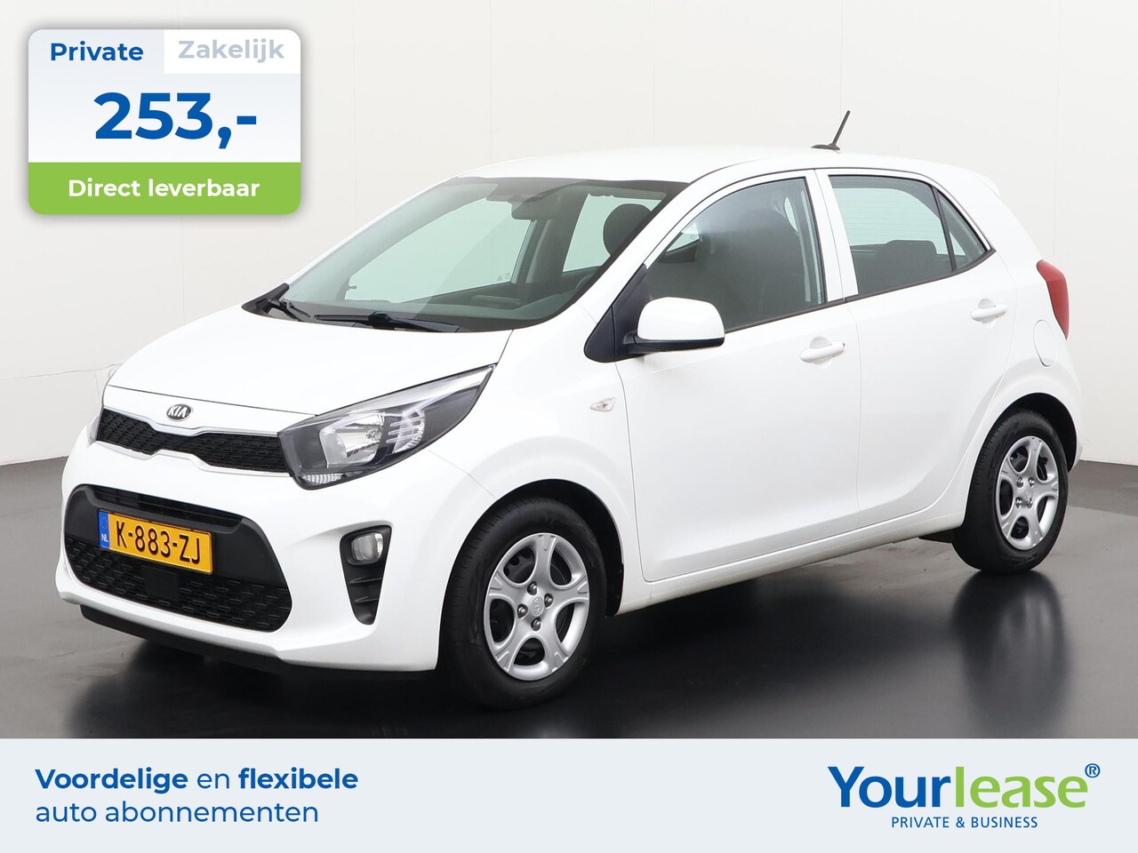 Kia Picanto - 1.0 DPi ComfortLine | All-in 253,- Private Lease | Direct uit voorraad - AutoWereld.nl