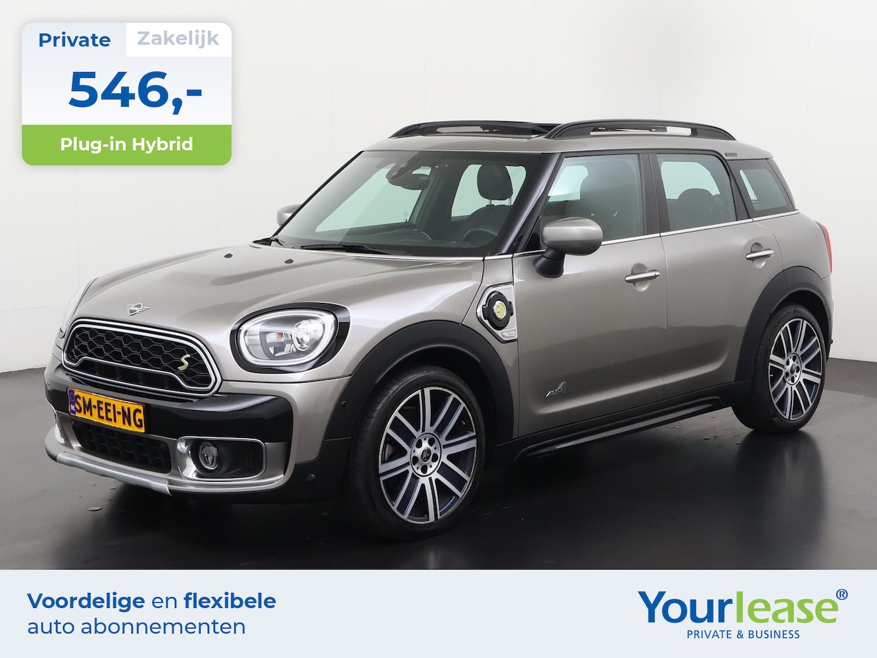 MINI Countryman - 1.5 Cooper S E ALL4 Longstone Plug-in | All-in 546,- Private Lease | Direct uit voorraad - AutoWereld.nl