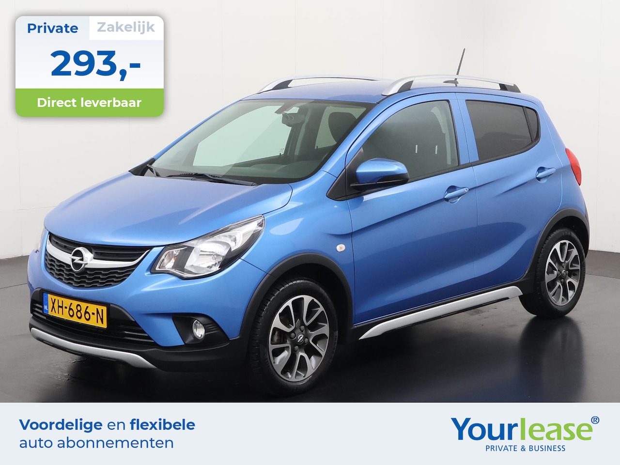 Opel Karl - 1.0 Rocks Online Edition Automaat | All-in 293,- Private Lesae | Direct uit voorraad - AutoWereld.nl