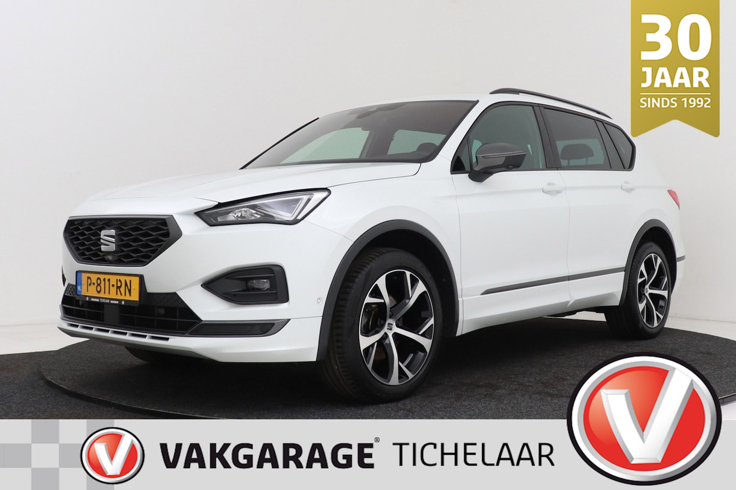 SEAT Tarraco - 1.5 TSI FR Business Intense | Org. NL | Wegklap. Trekhaak | Virtual Cockpit | Dodehoekdet. - AutoWereld.nl