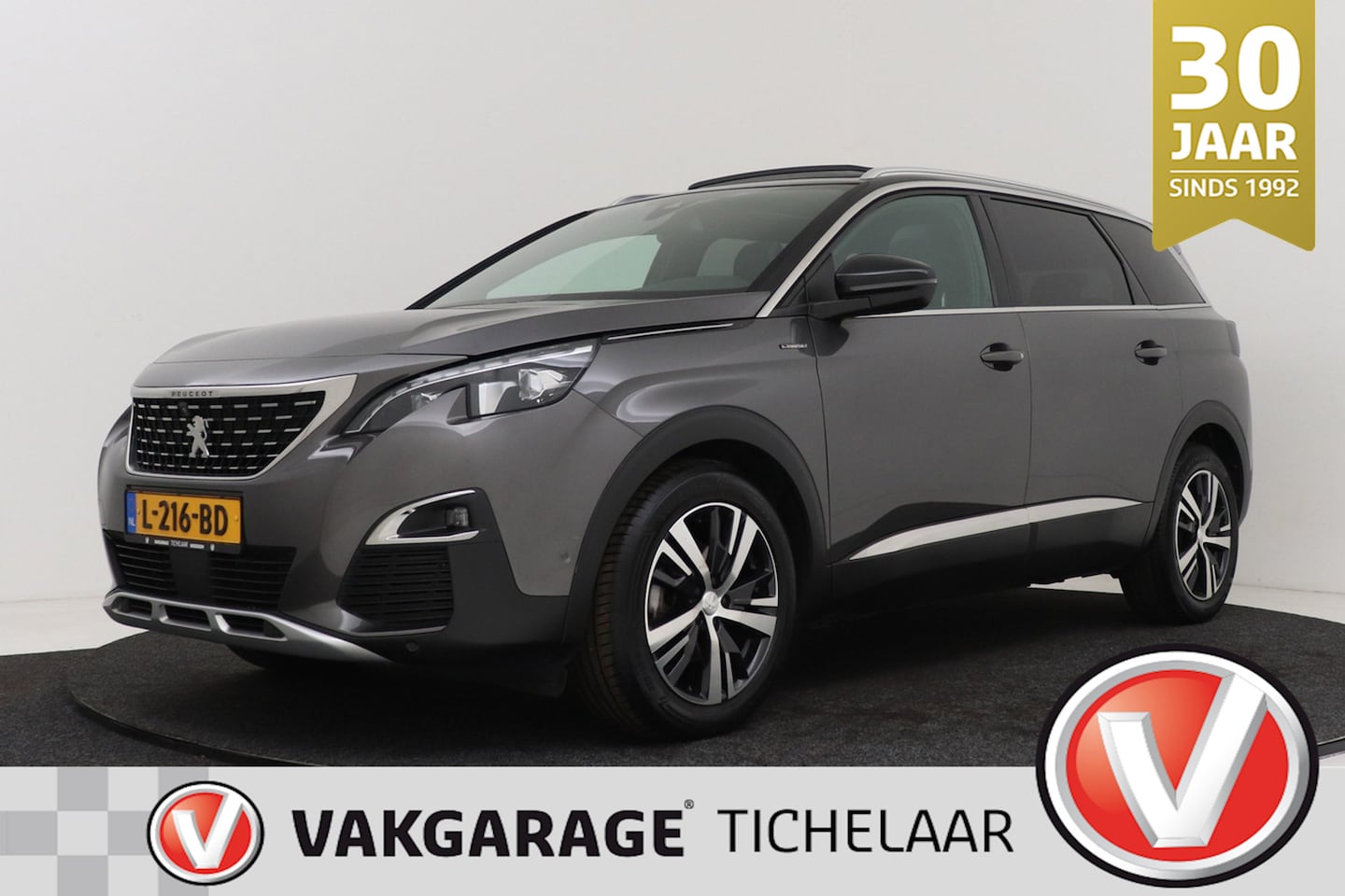 Peugeot 5008 - 1.2 PureTech GT-Line 7p | Pano | Memory seats | CarPlay | Camera V+A | Dodehoekdet. | - AutoWereld.nl