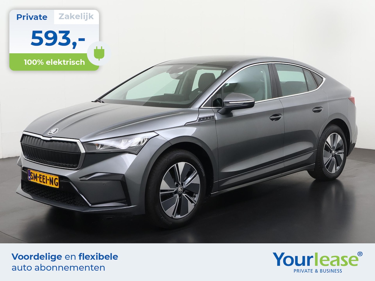 Skoda Enyaq Coupé iV - 60 | All-in 593,- Private Lease | Direct uit voorraad - AutoWereld.nl