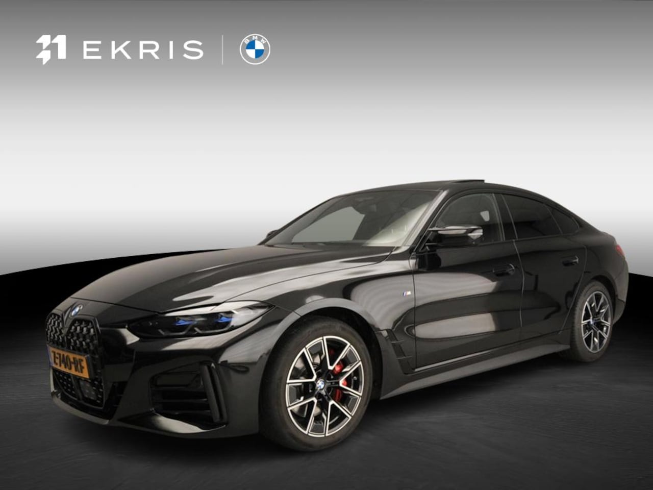 BMW 4-serie Gran Coupé - M440i xDrive M-Sportpakket | Laserlicht | Leder | HUD | Schuifdak | Trekhaak | Navigatie | - AutoWereld.nl