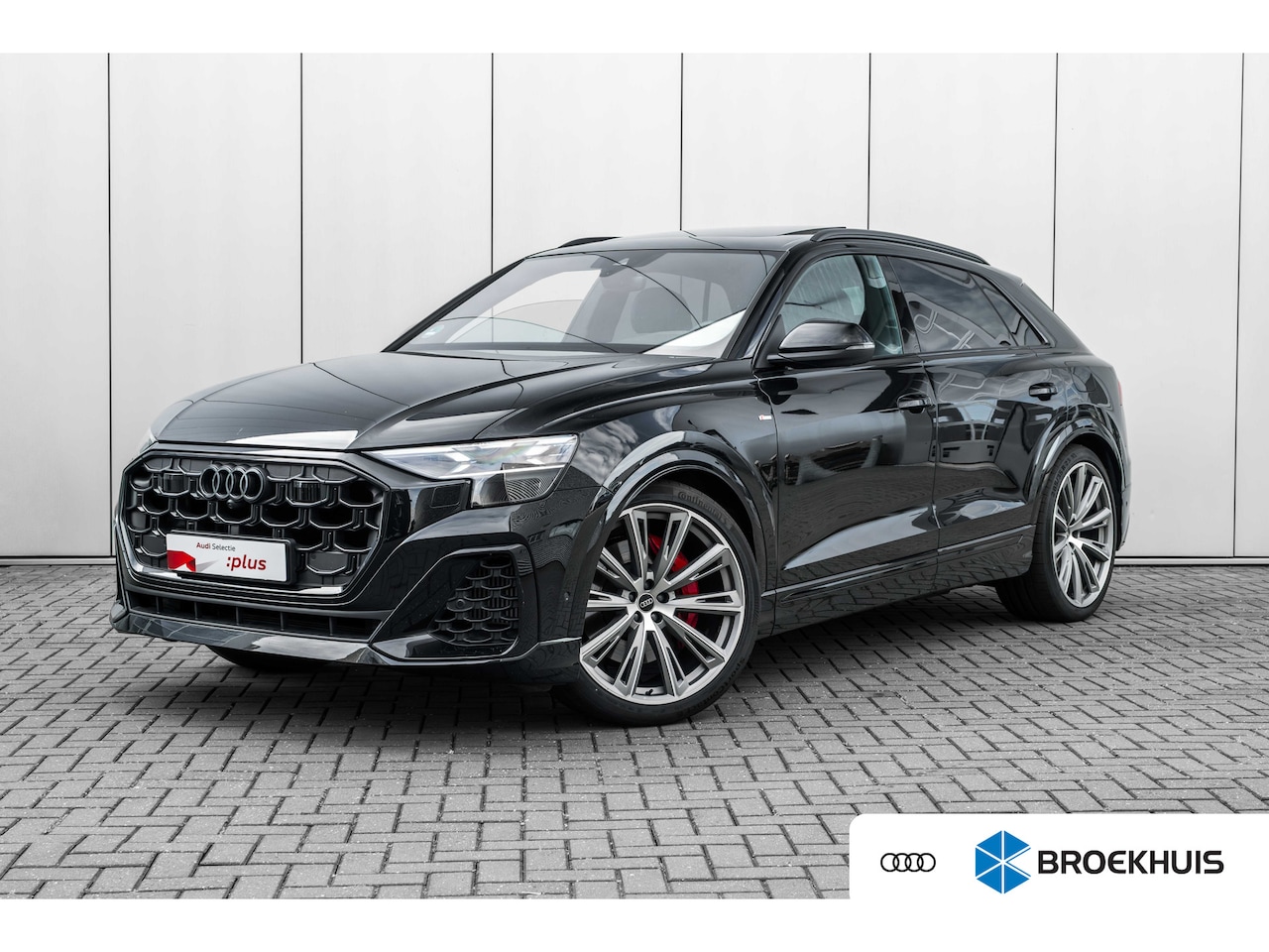 Audi Q8 - 55 TFSI e quattro Pro Line S 394PK | Trekhaak | 4-wielsturing | Panorama Dak | B&O | Nacht - AutoWereld.nl