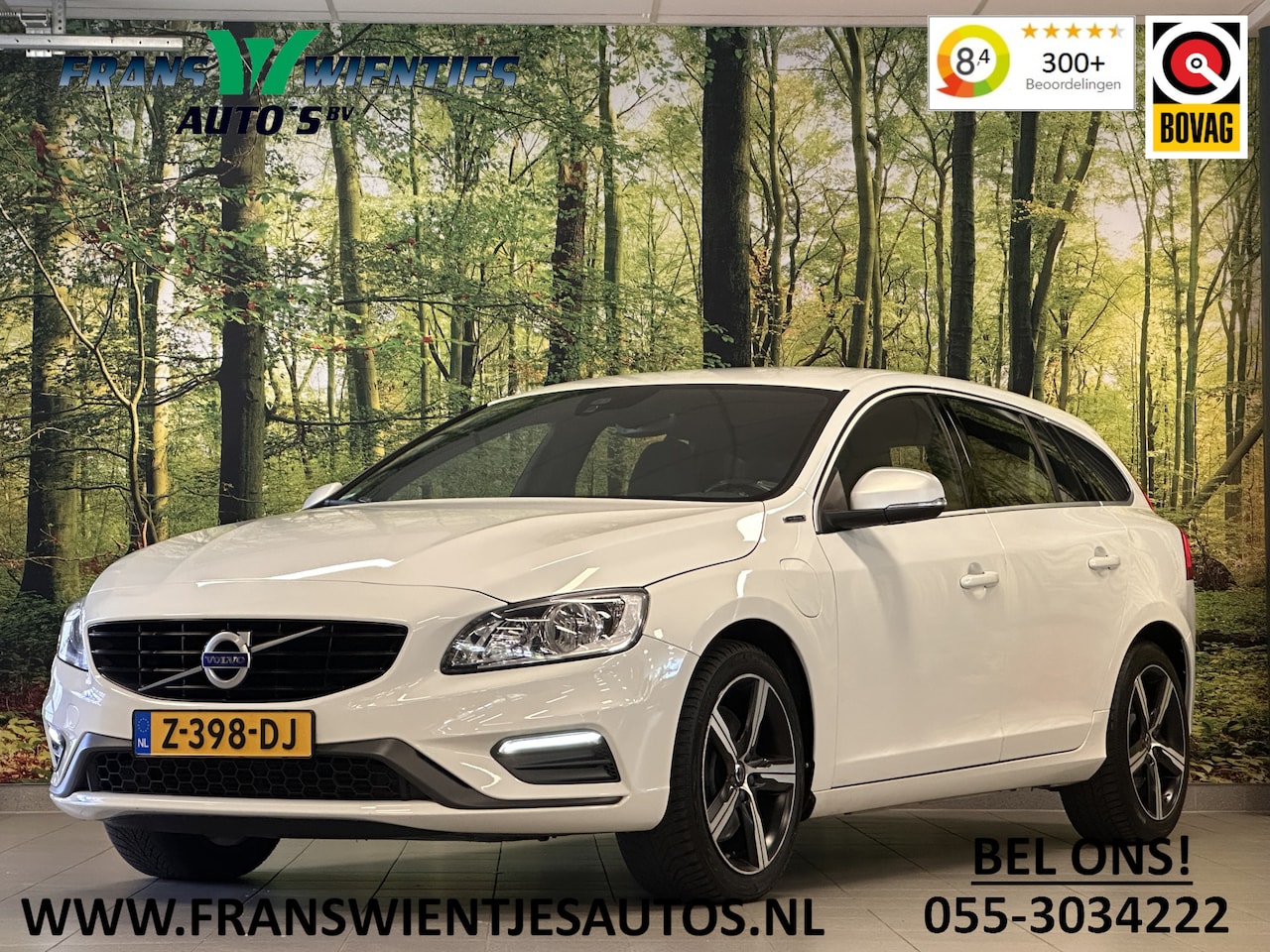 Volvo V60 - 2.4 D6 Twin Engine Special Edition | Dealer Onderhouden | Cruise Control | Stoelverwarming - AutoWereld.nl