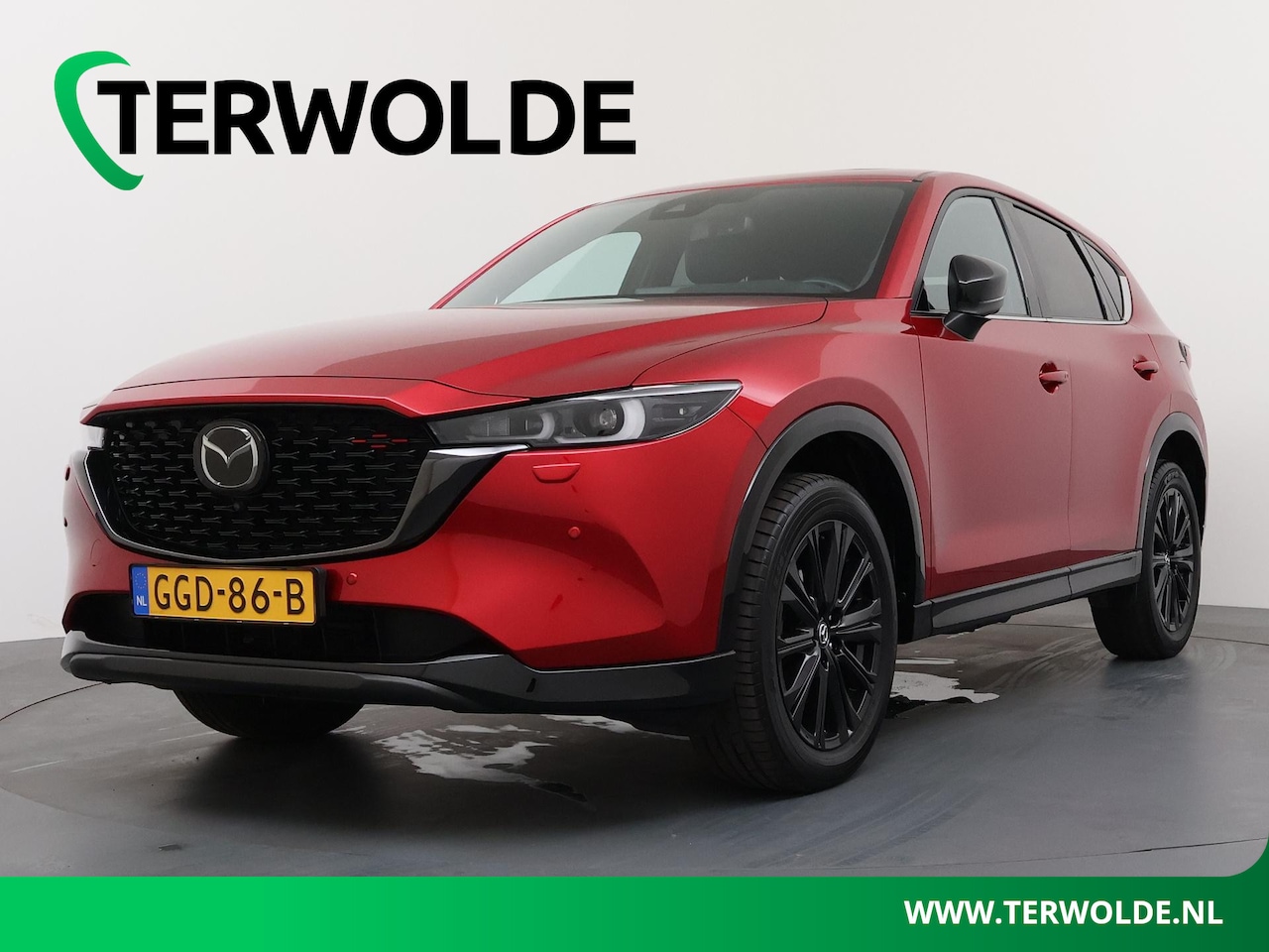 Mazda CX-5 - 2.0 e-SkyActiv-G M Hybrid 165 Homura | Gevent. Leder | Verwarmde achterbank | Panoramadak - AutoWereld.nl