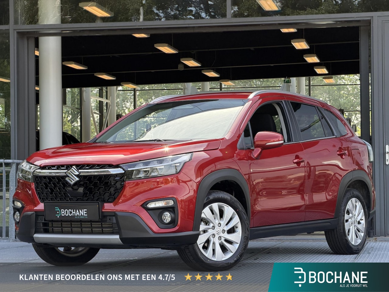 Suzuki S-Cross - 1.4 Boosterjet Select Hybrid Automaat | Navigatie | Stoelverwarming | Adaptive Cruise Cont - AutoWereld.nl