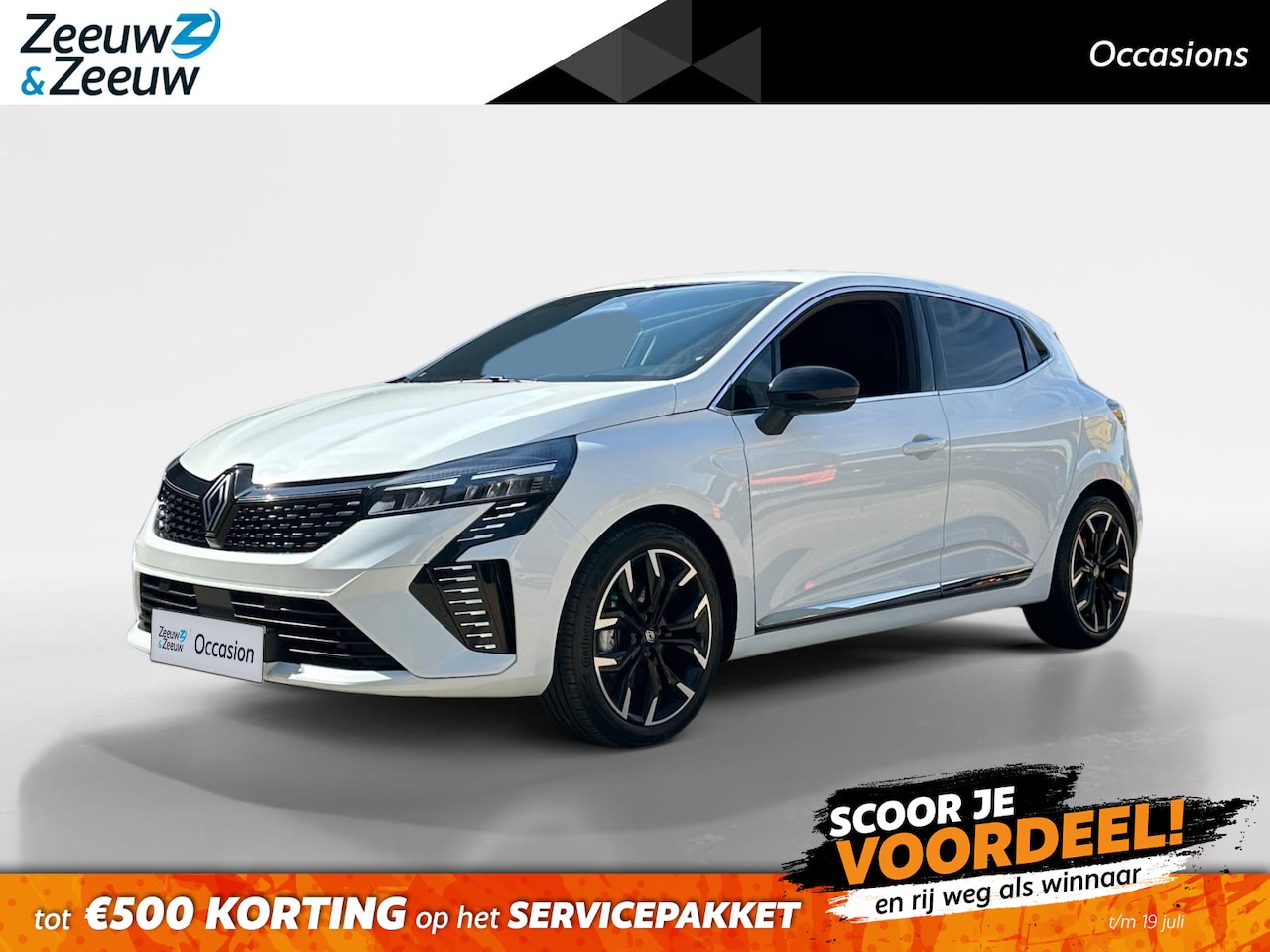 Renault Clio - 1.6 E-Tech Full Hybrid 145 techno | Pack Look | Navi | Camera | Apple Carplay & Android Au - AutoWereld.nl