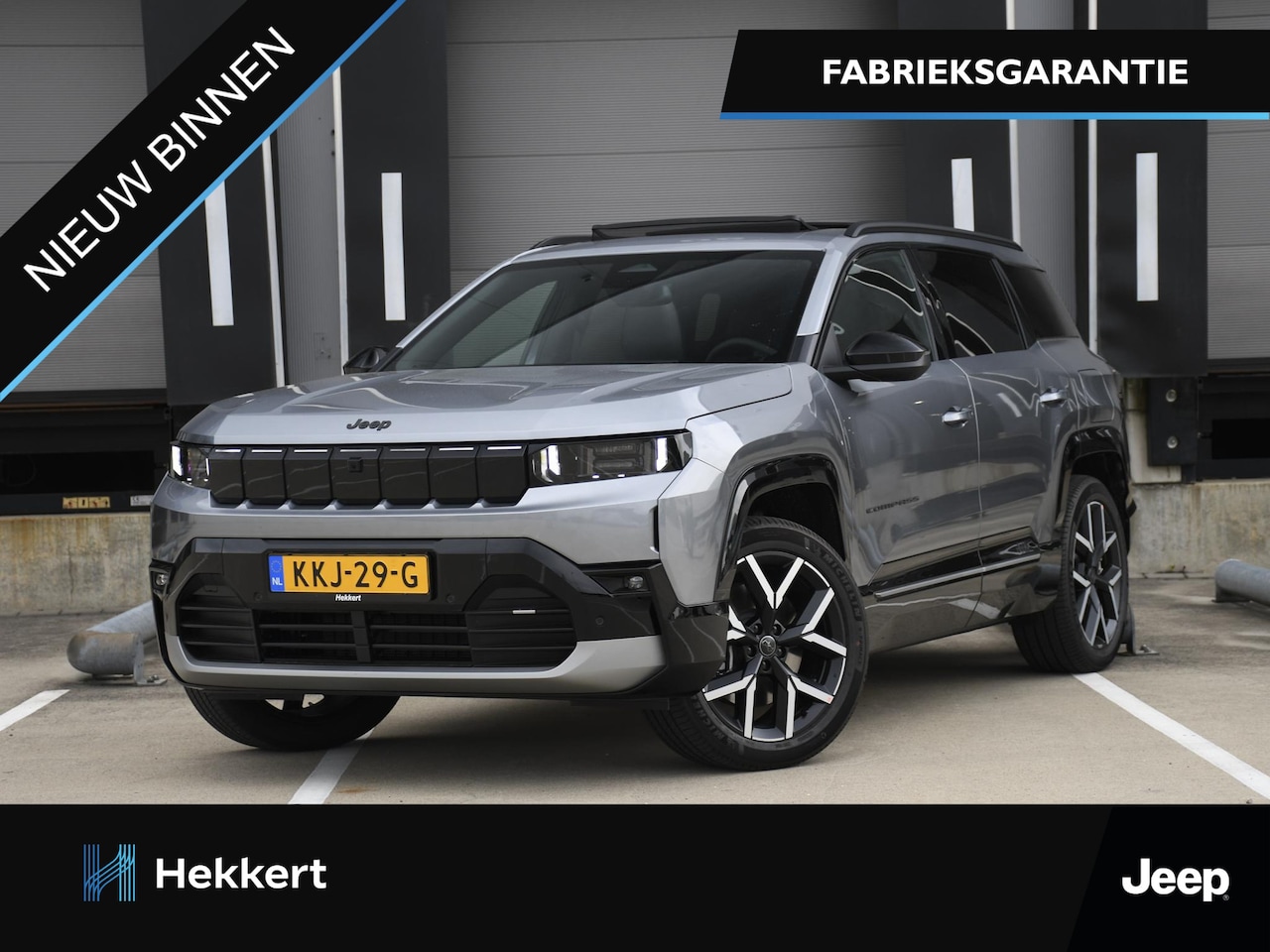 Jeep Compass - First Edition 74 kWh 214pk Automaat WARMTEPOMP | PANO | 20''LM | 360° CAM. | STOELMASSAGE/ - AutoWereld.nl