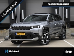 Jeep Compass - First Edition 74 kWh 214pk Automaat WARMTEPOMP | PANO | 20''LM | 360° CAM. | STOELMASSAGE/