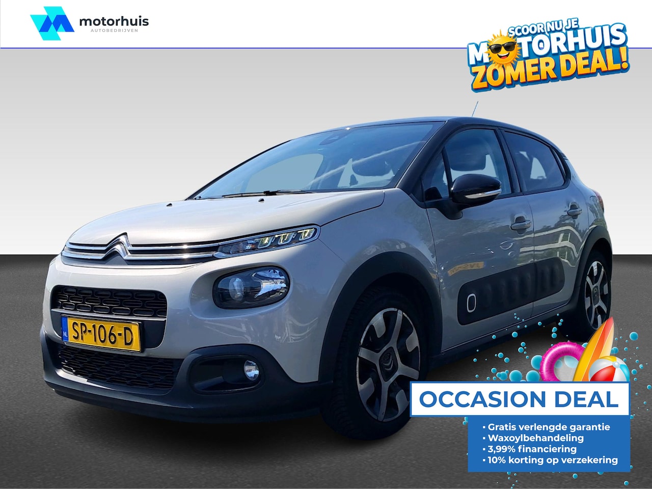 Citroën C3 - 1.2 PureTech S&S Shine | Full Map Navi | Apple Carplay & Android Auto | Camera | Cruise Co - AutoWereld.nl