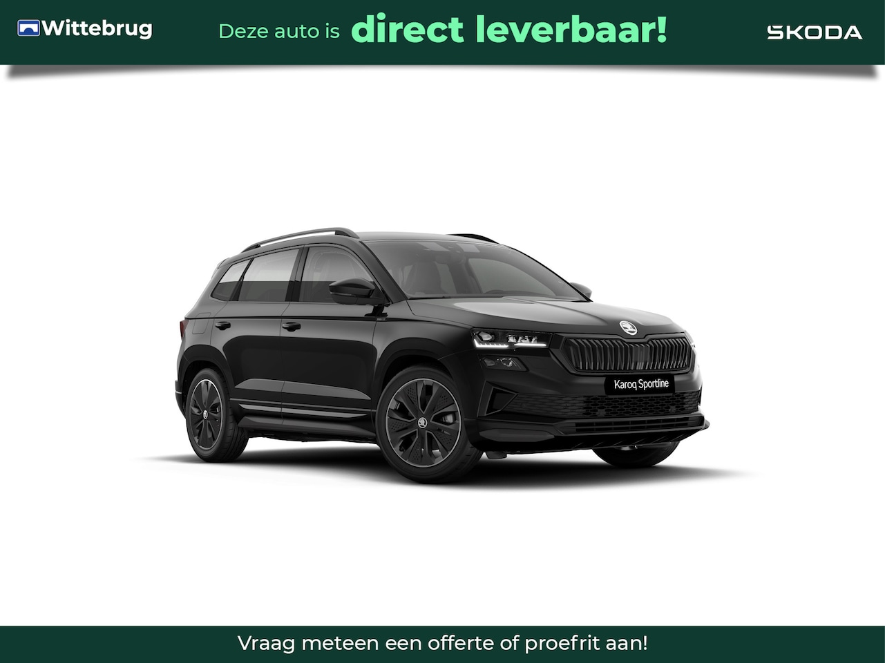Skoda Karoq - 1.5 TSI ACT Sportline Business Ultimate / Interieur 'Sportline Lounge', sportstoelen/ Virt - AutoWereld.nl
