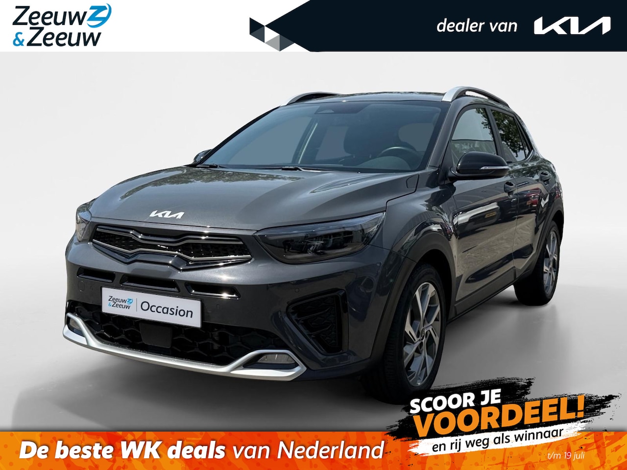 Kia Stonic - 1.0 T-GDi MHEV GT-PlusLine | Navi | Clima | Camera | Schuif-/Kanteldak | Dodehoekdetectie - AutoWereld.nl