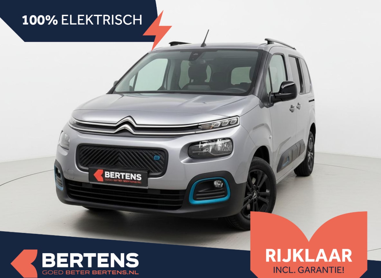 Citroën ë-Berlingo - Shine 50 kWh | Trekhaak | Parkeercamera | Prijs is rijklaar - AutoWereld.nl
