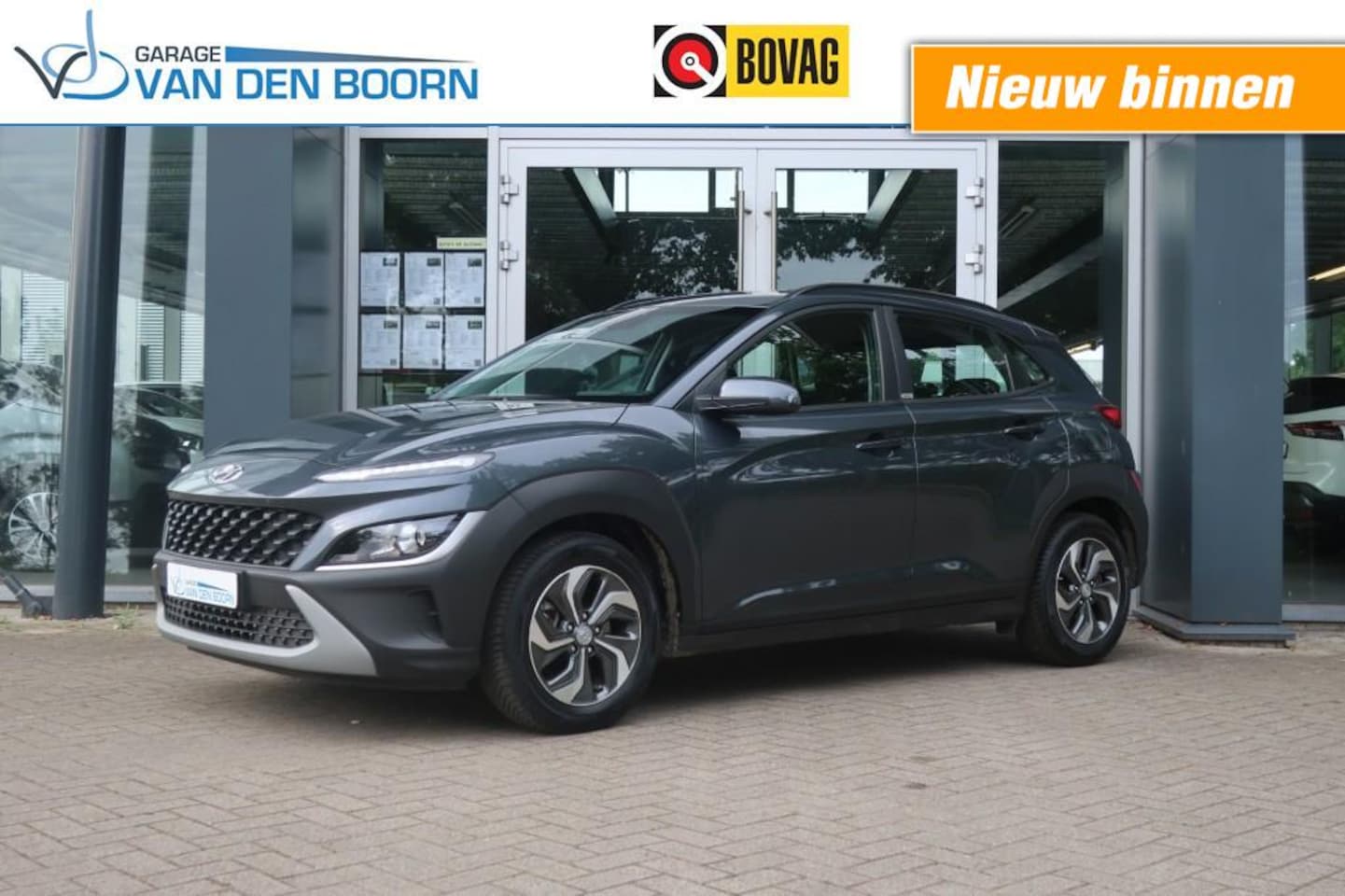 Hyundai Kona - 1.6 GDI HYBRID, Trekhaak, All Season Banden, Apple Carplay/ Android Auto, etc. - AutoWereld.nl