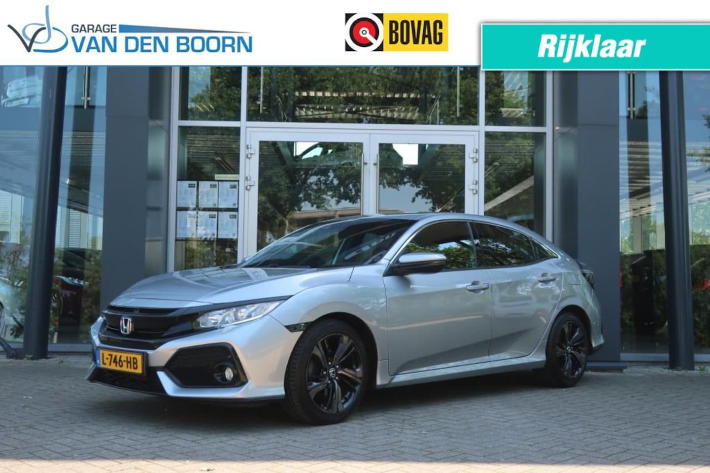 Honda Civic - 1.0 i-VTEC, Stoelverwarming, CarPlay/Android, Navi, Camera, PDC rondom etc. - AutoWereld.nl