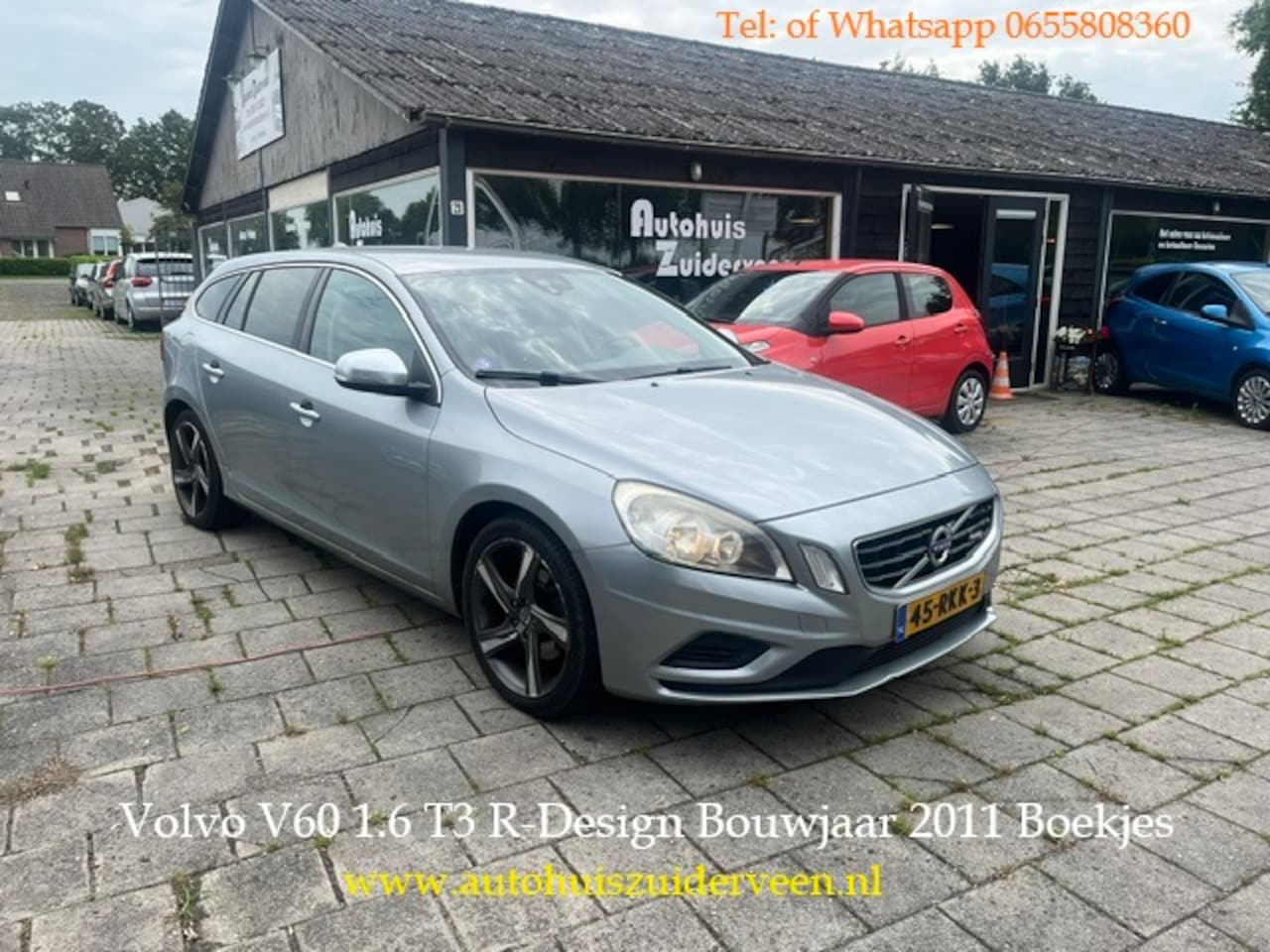 Volvo V60 - T3 Start/Stop 150pk R-Design Apk 7/7/2027 - AutoWereld.nl