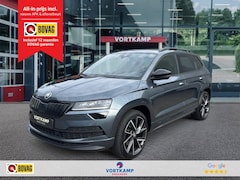 Skoda Karoq - 2.0 TSI DSG SPORTLINE 4X4 PANO-DAK/TREKHAAK/STANDKACHEL/CAMERA