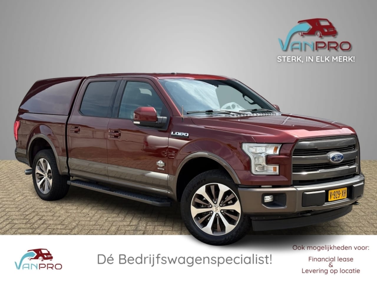 Ford F150 - 3.5 V6 LPG 370PK EcoBoost SuperCrew Grijskenteken / Camera / Panoramadak / Stoelverwarming - AutoWereld.nl