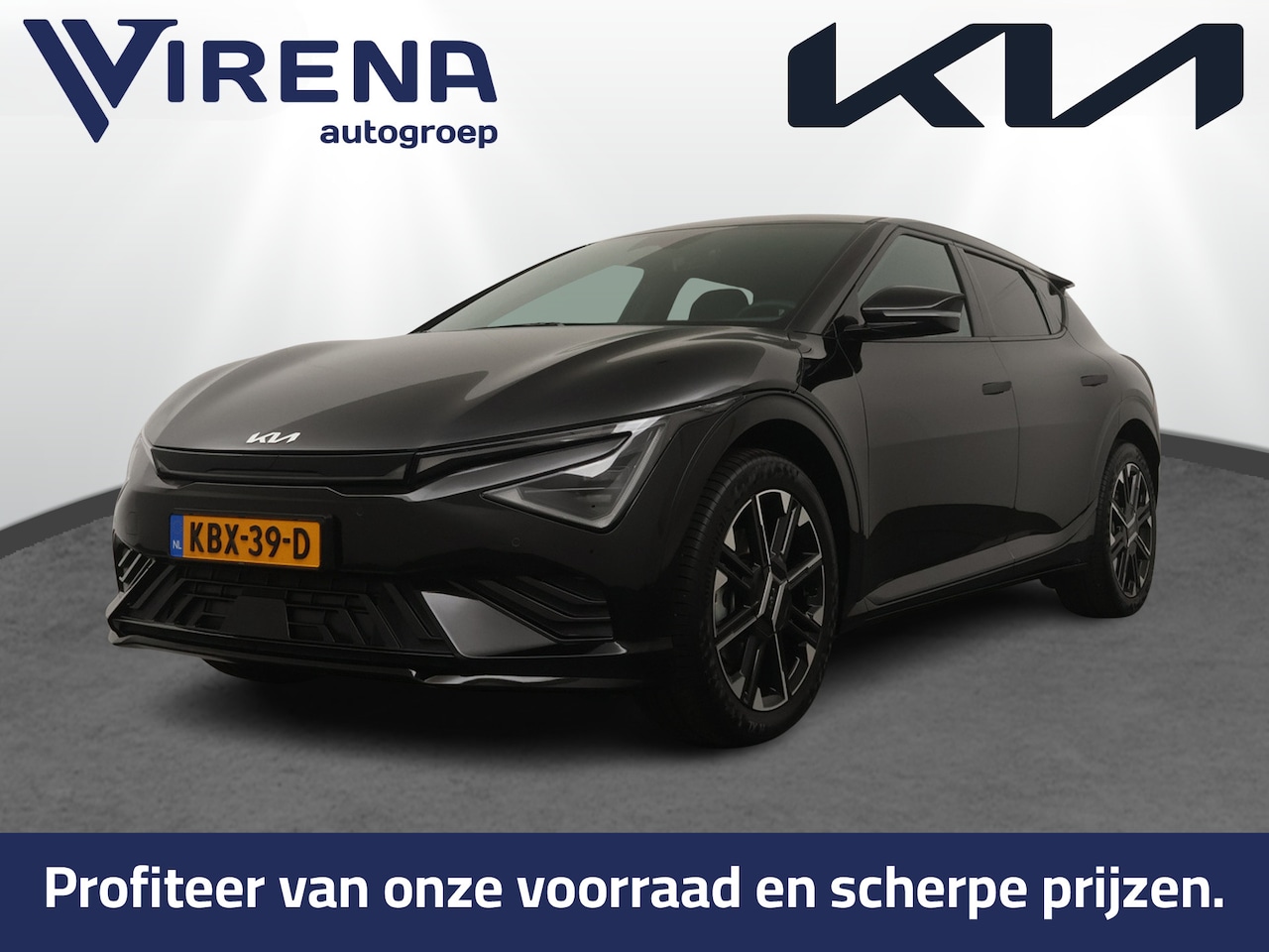 Kia EV6 - GT-Line Business Edition 84 kWh Navigatie - Stoelverwarming - Stuurverwarming - Achteruitr - AutoWereld.nl