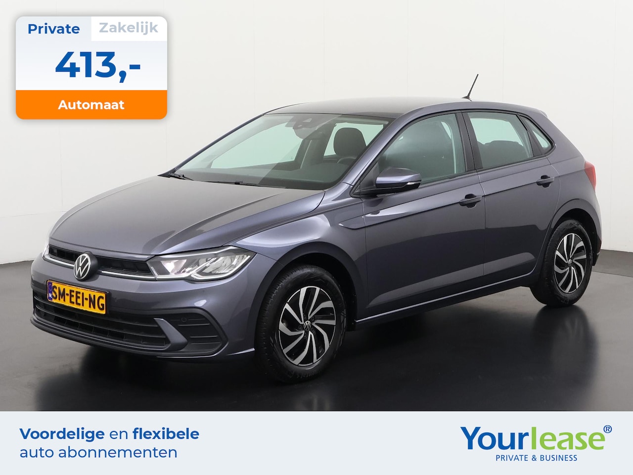 Volkswagen Polo - 1.0 TSI Life DSG | All-in 413,- Private Lease | Direct uit voorraad - AutoWereld.nl