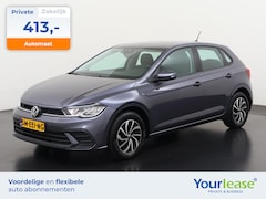 Volkswagen Polo - 1.0 TSI Life DSG | All-in 413, - Private Lease | Direct uit voorraad