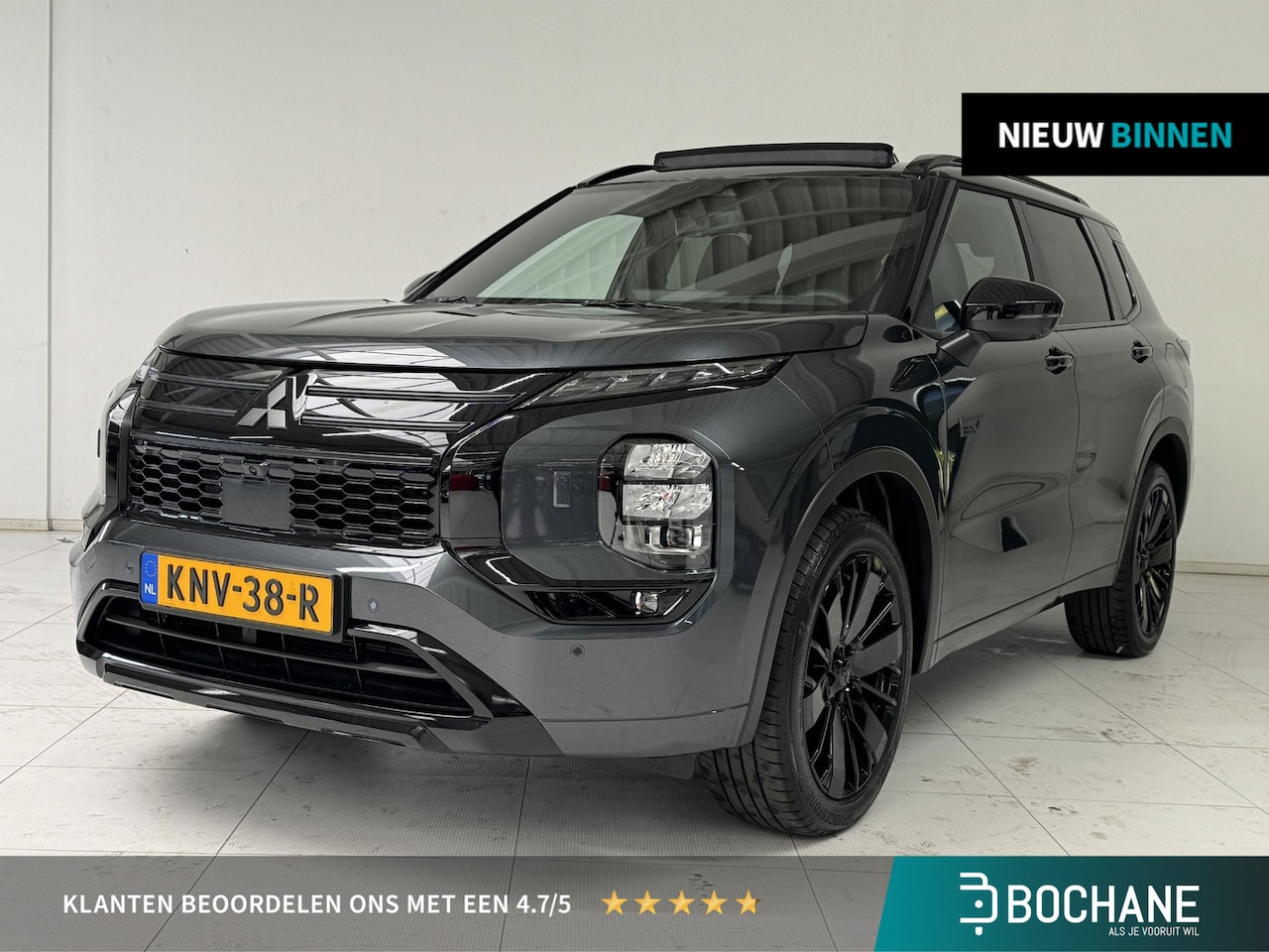 Mitsubishi Outlander - 2.4 PHEV Black Edition | DEMO | YAMAHA-Audio | 360° Camera | Navigatie | Panoramadak | Sto - AutoWereld.nl