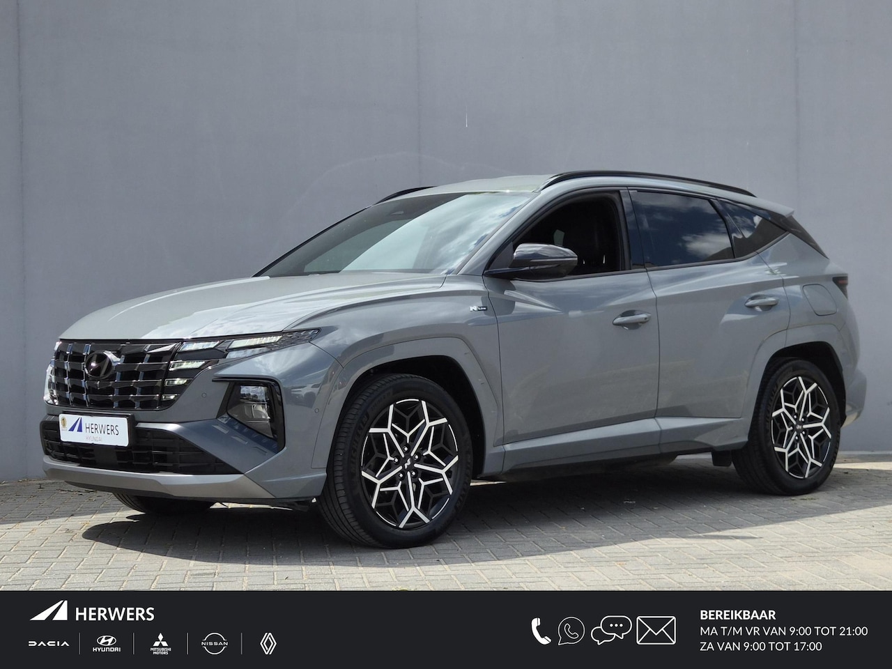 Hyundai Tucson - 1.6 T-GDI PHEV N Line 4WD / Dealer onderhouden / Fabrieksgarantie tot 05-2027 / Trekgewich - AutoWereld.nl