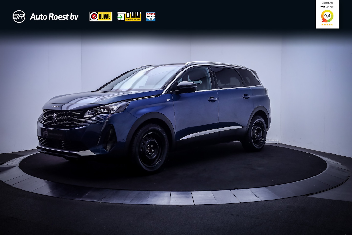 Peugeot 5008 - 1.2T Aut 7p GT Pack FULL LED | 360 CAM | CARPLAY | STOELVERW | ACC | BLINDSPOT | PDC V+A - AutoWereld.nl