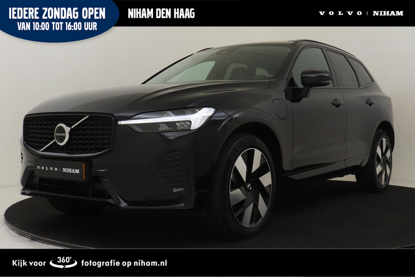 Volvo XC60 - T8 PLUG-IN HYBRID AWD ULTIMATE DARK -PANO.DAK|HARMAN/KARDON|GEVENT.LEDER+MASSAGE|360°CAM|H - AutoWereld.nl