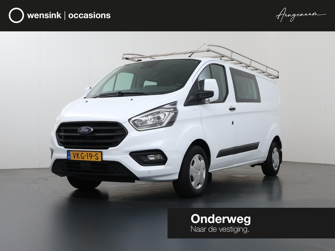 Ford Transit Custom - 320 2.0 TDCI | Aut. | L2 H1 | DUBBELE CABINE | AIRCO | CRUISE CONTROL | CAMERA | STOELVERW - AutoWereld.nl