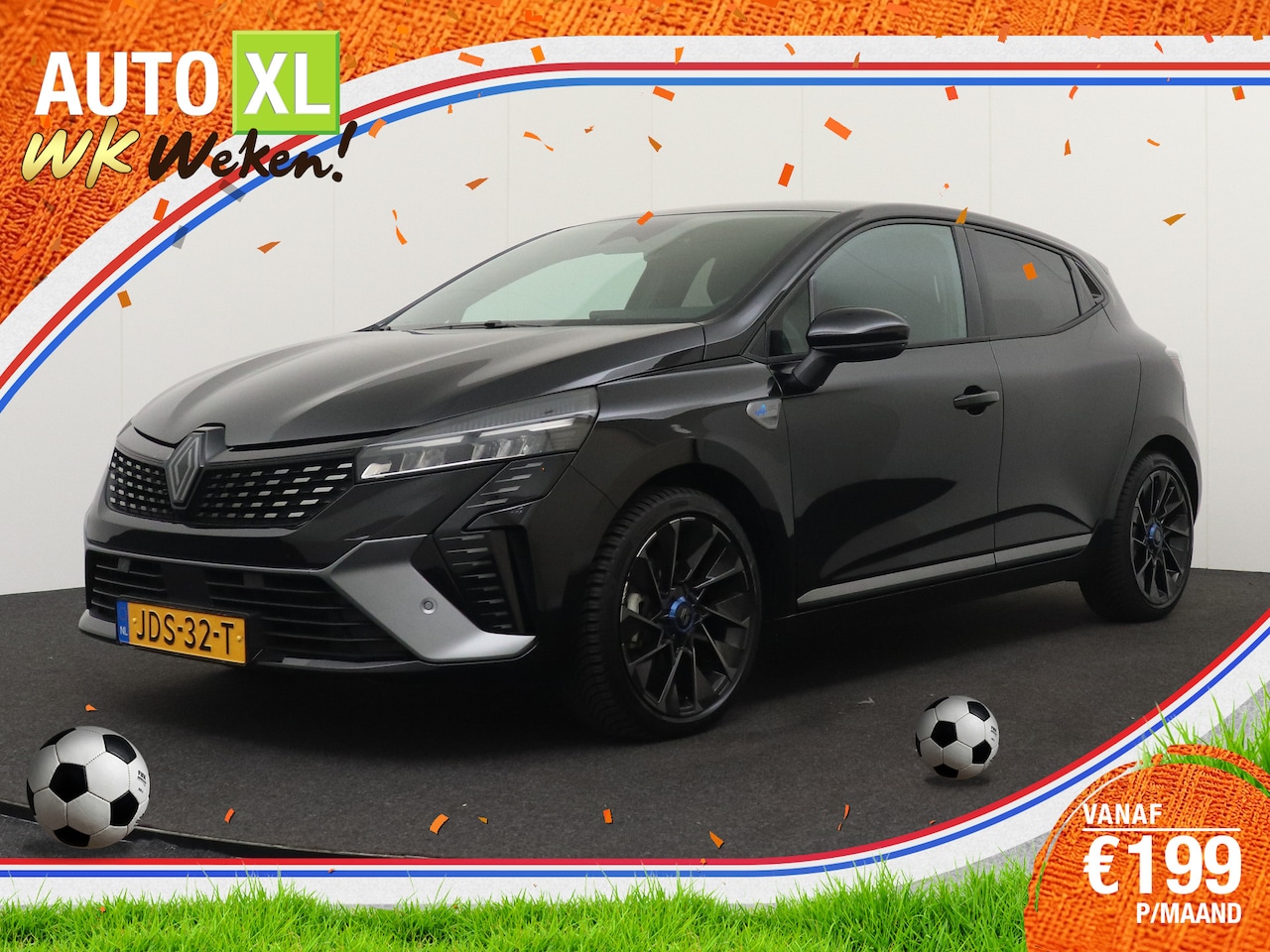 Renault Clio - 1.6 Aut. E-Tech Hybrid Esprit ALPINE Ed. Kuipstoelen 17'LMV Camera - AutoWereld.nl