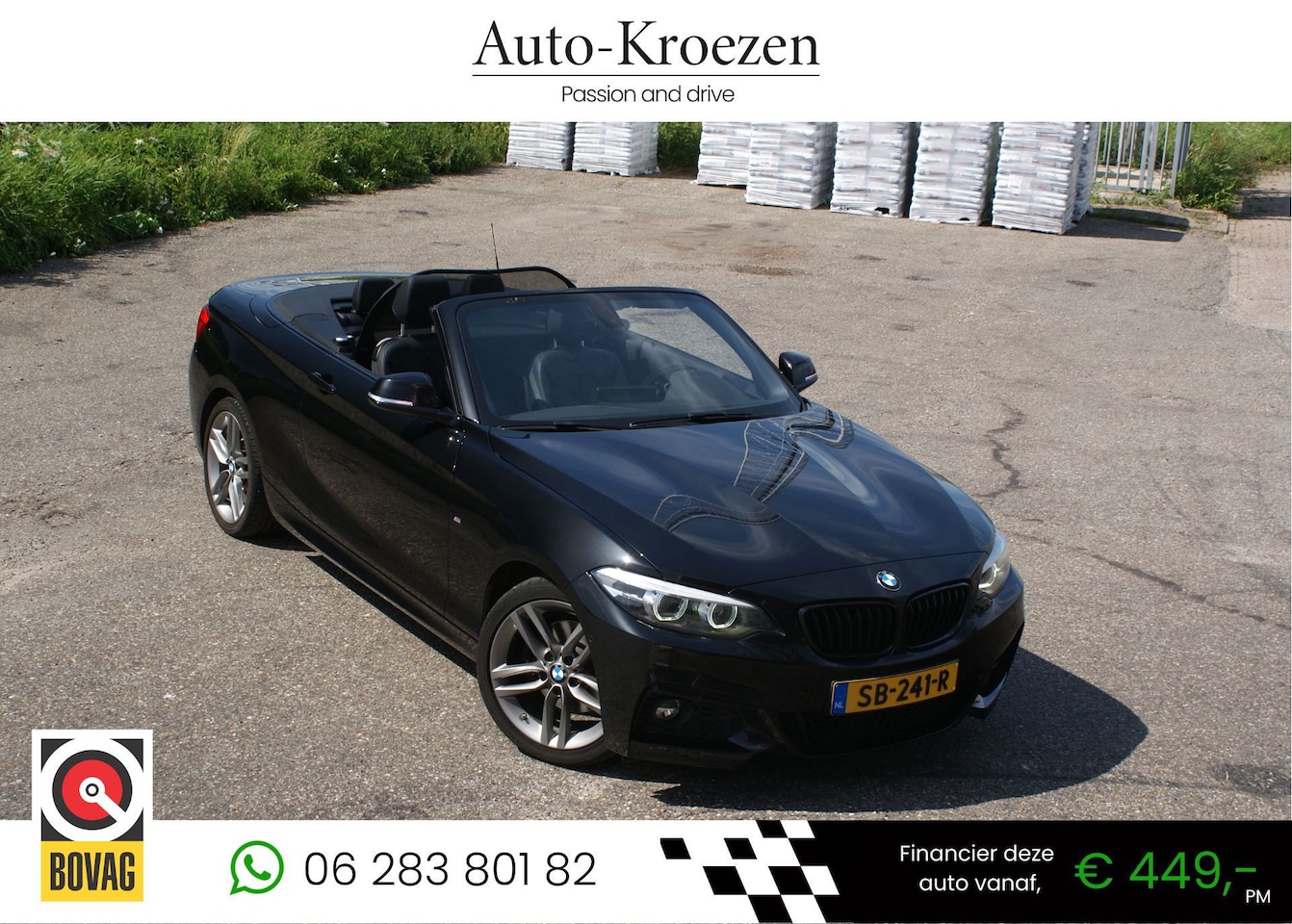 BMW 2-serie Cabrio - 220i High Executive | M Pakket | Org NL | Dealer onderhouden | - AutoWereld.nl