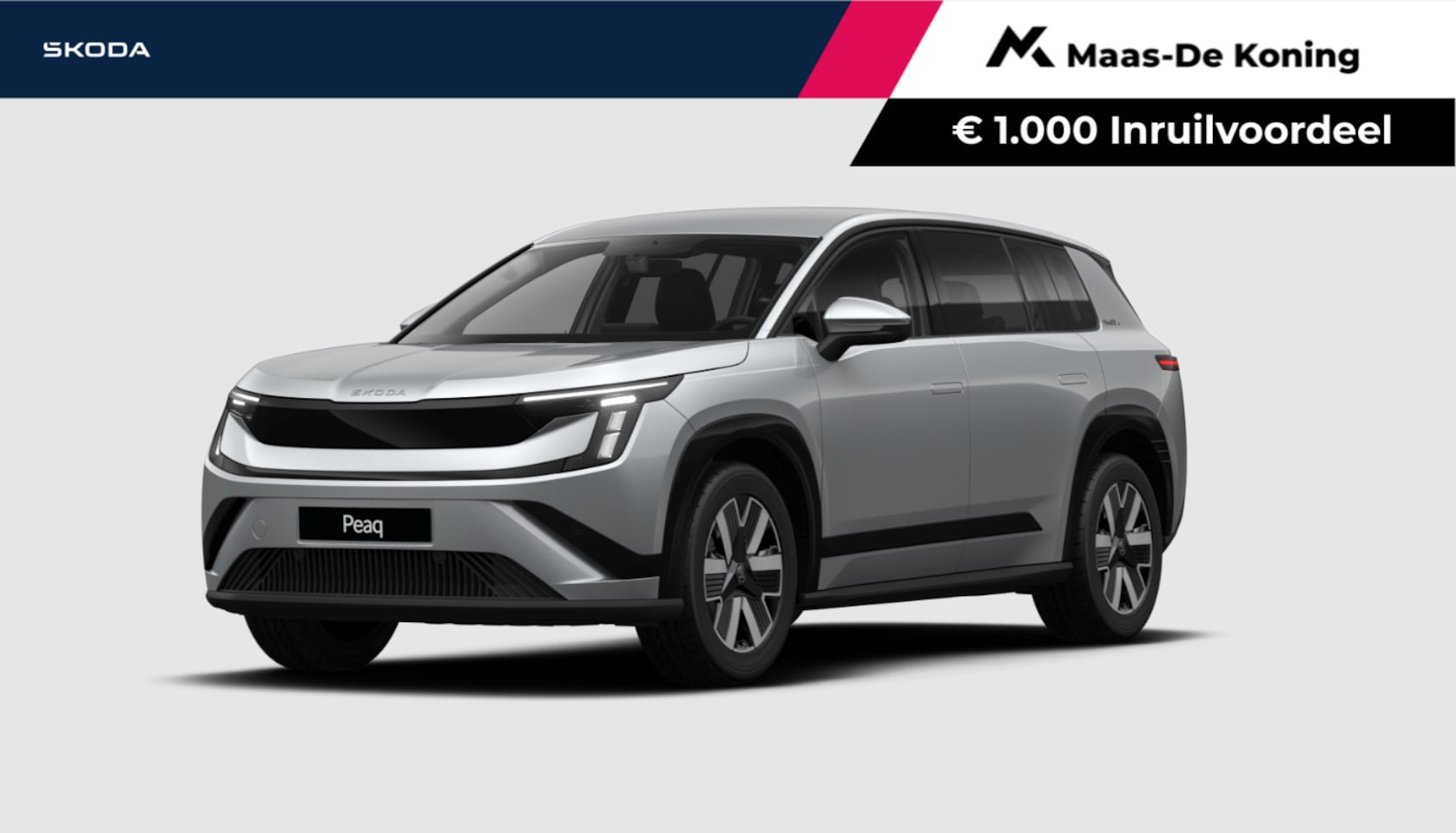 Skoda Peaq - 60 Business Edition |  Derde zitrij |  Simply Clever | Trekhaak wegklapbaar | - AutoWereld.nl