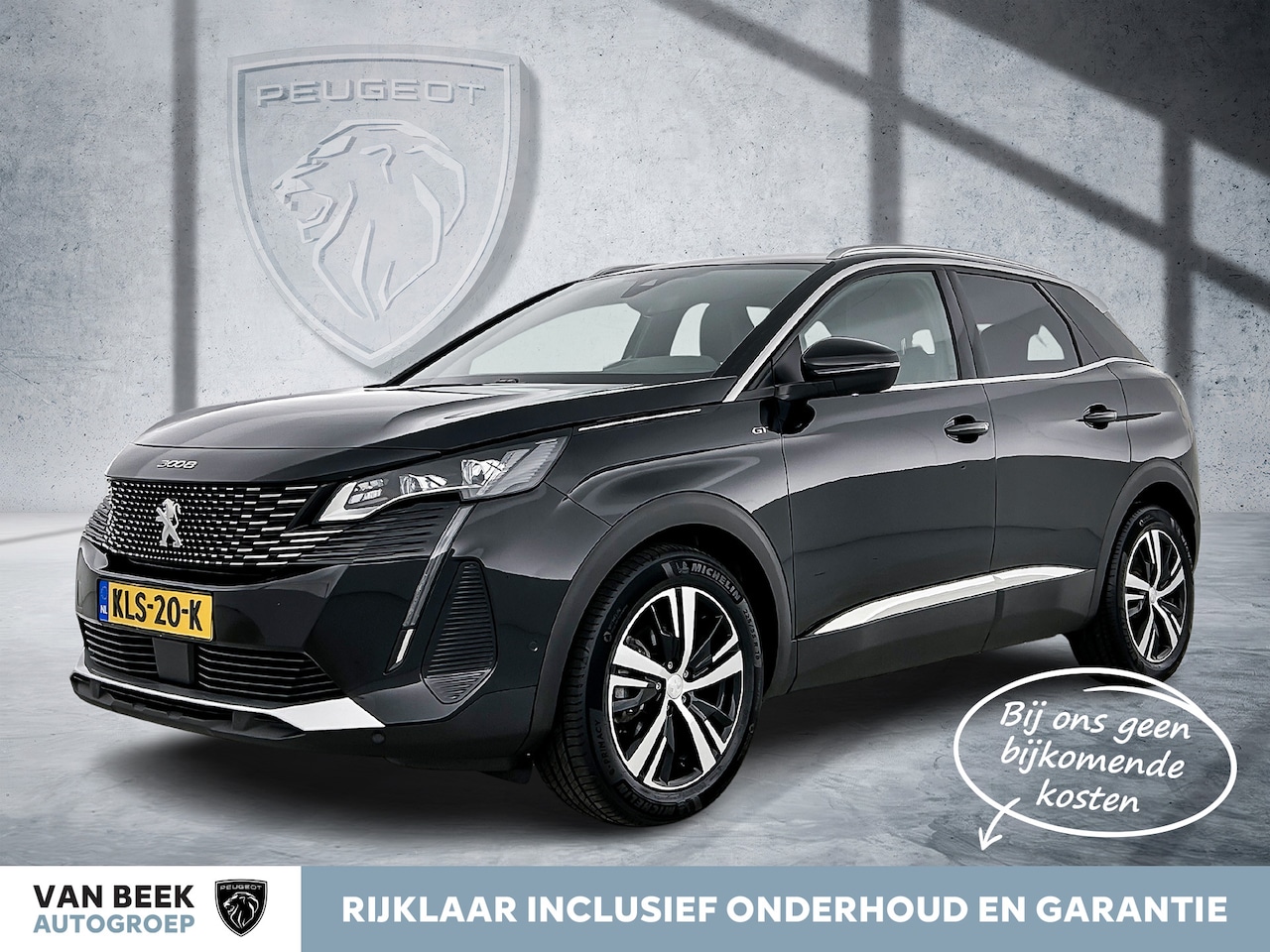 Peugeot 3008 - Hybrid 145pk Automaat GT | Rijklaar | Adaptive Cruise | Stoelverwarming | Keyless Entry&St - AutoWereld.nl