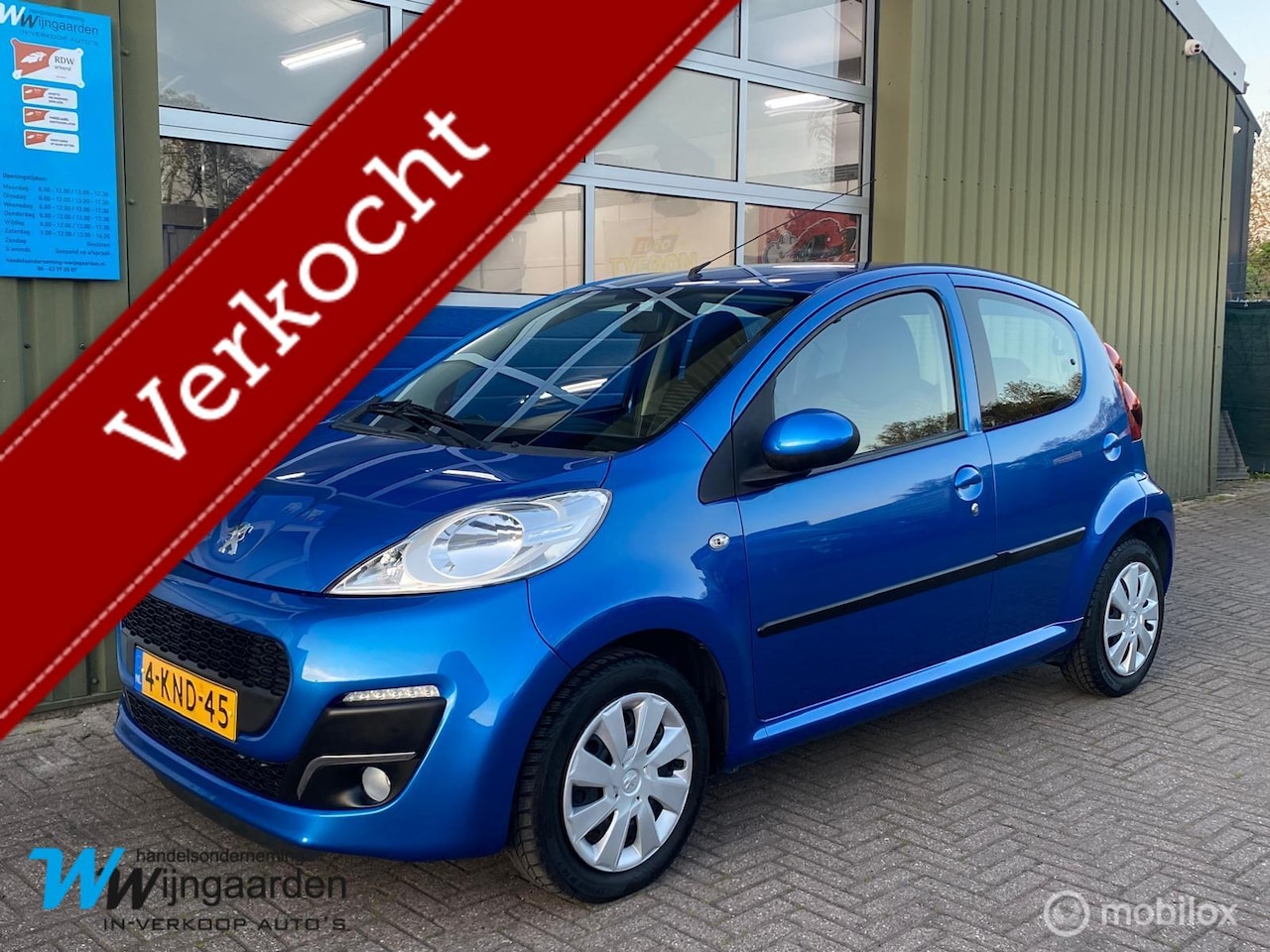 Peugeot 107 - 1.0 Active|Led dagrijverlichting|5-deurs|Airco| - AutoWereld.nl