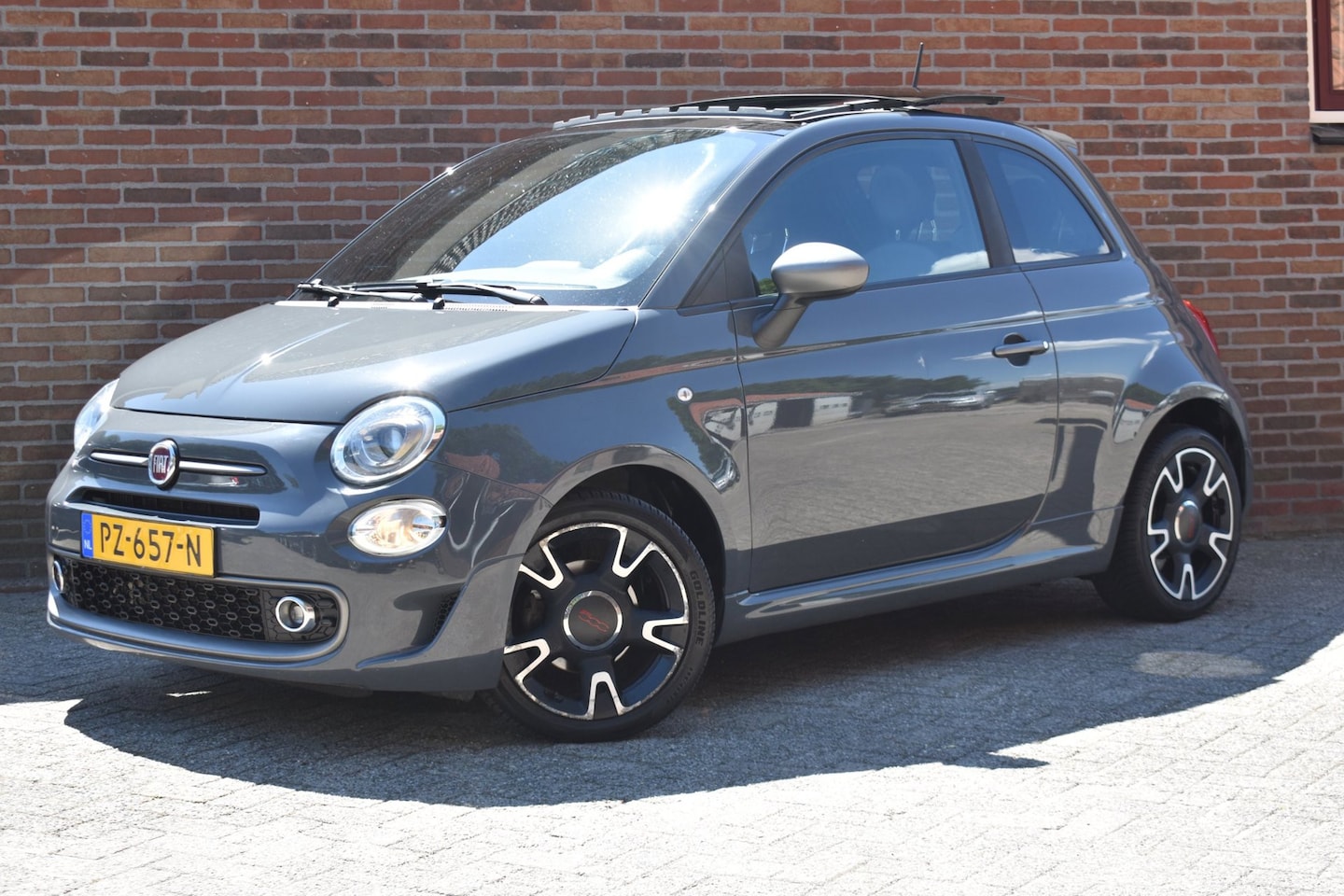 Fiat 500 - 0.9 TwinAir Turbo Sport '17 Pano Airco Navi Inruil mogelijk - AutoWereld.nl