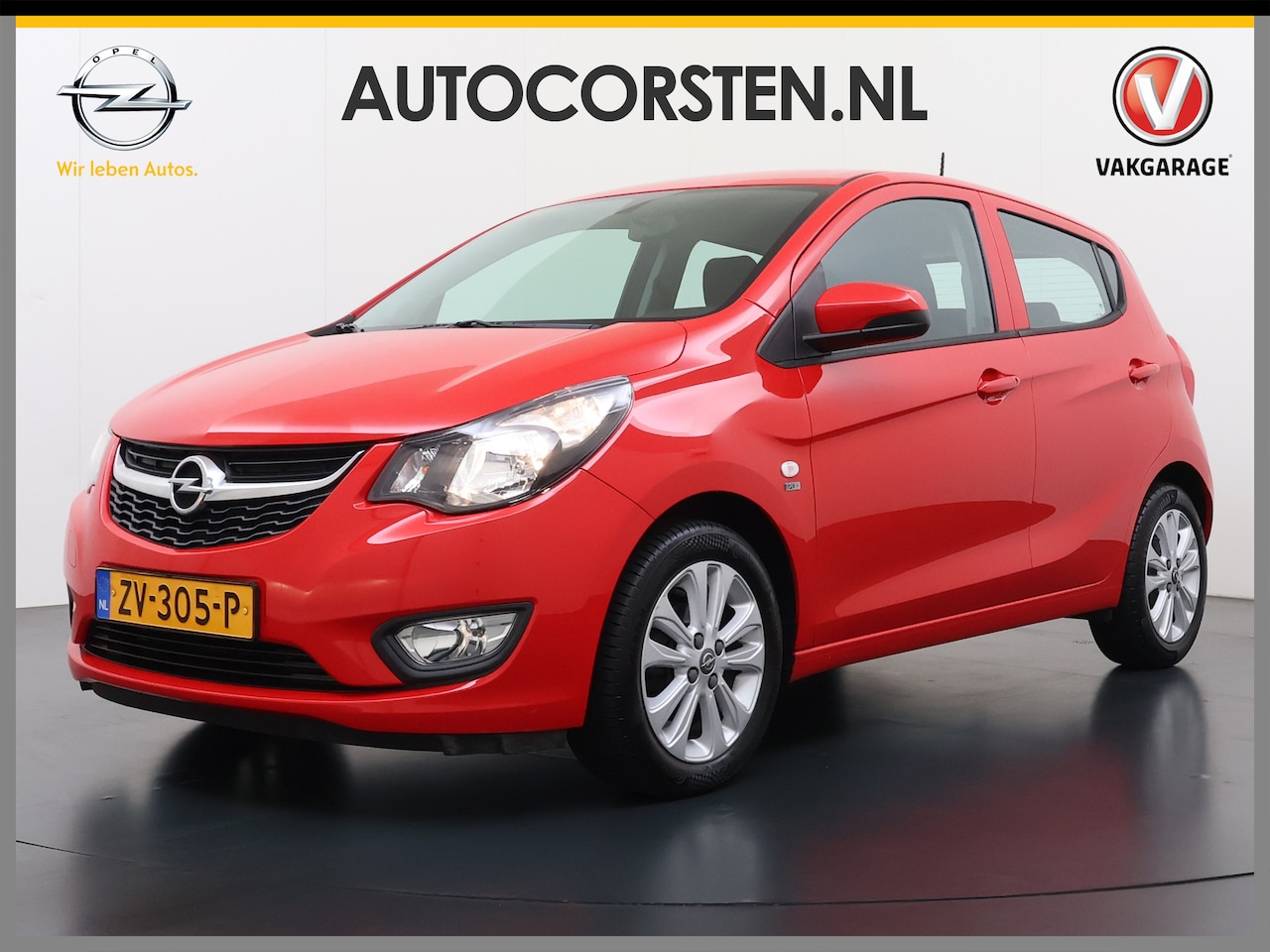 Opel Karl - 74PK 5Drs Airco Cruise Control Bluetooth Isofix 120 Jaar Edition+ Lmv City Steer ESP Elek. - AutoWereld.nl