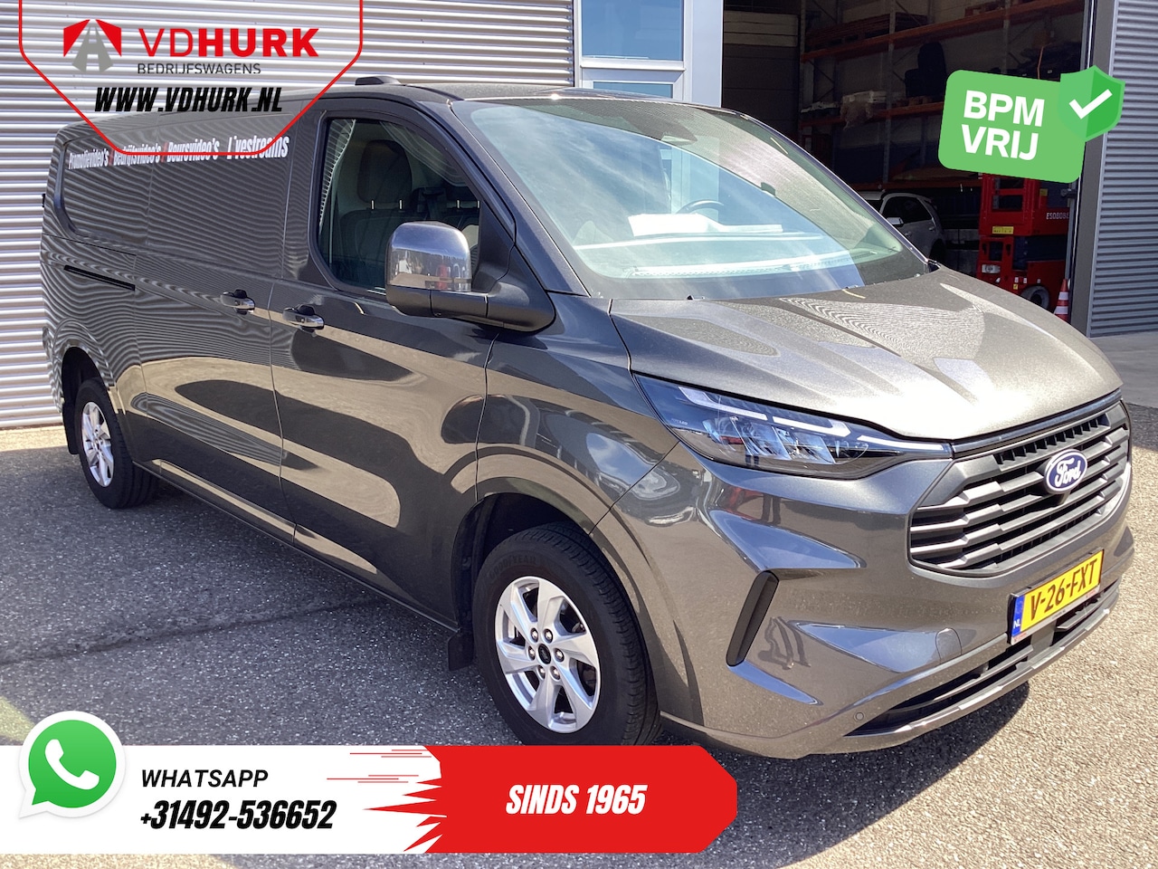 Ford Transit Custom - 2.0 TDCI 135 pk L2 Trend NL Auto/ LED/ Stoelverw./ Carplay/ Camera/ Climate/ Cruise/ PDC/ - AutoWereld.nl