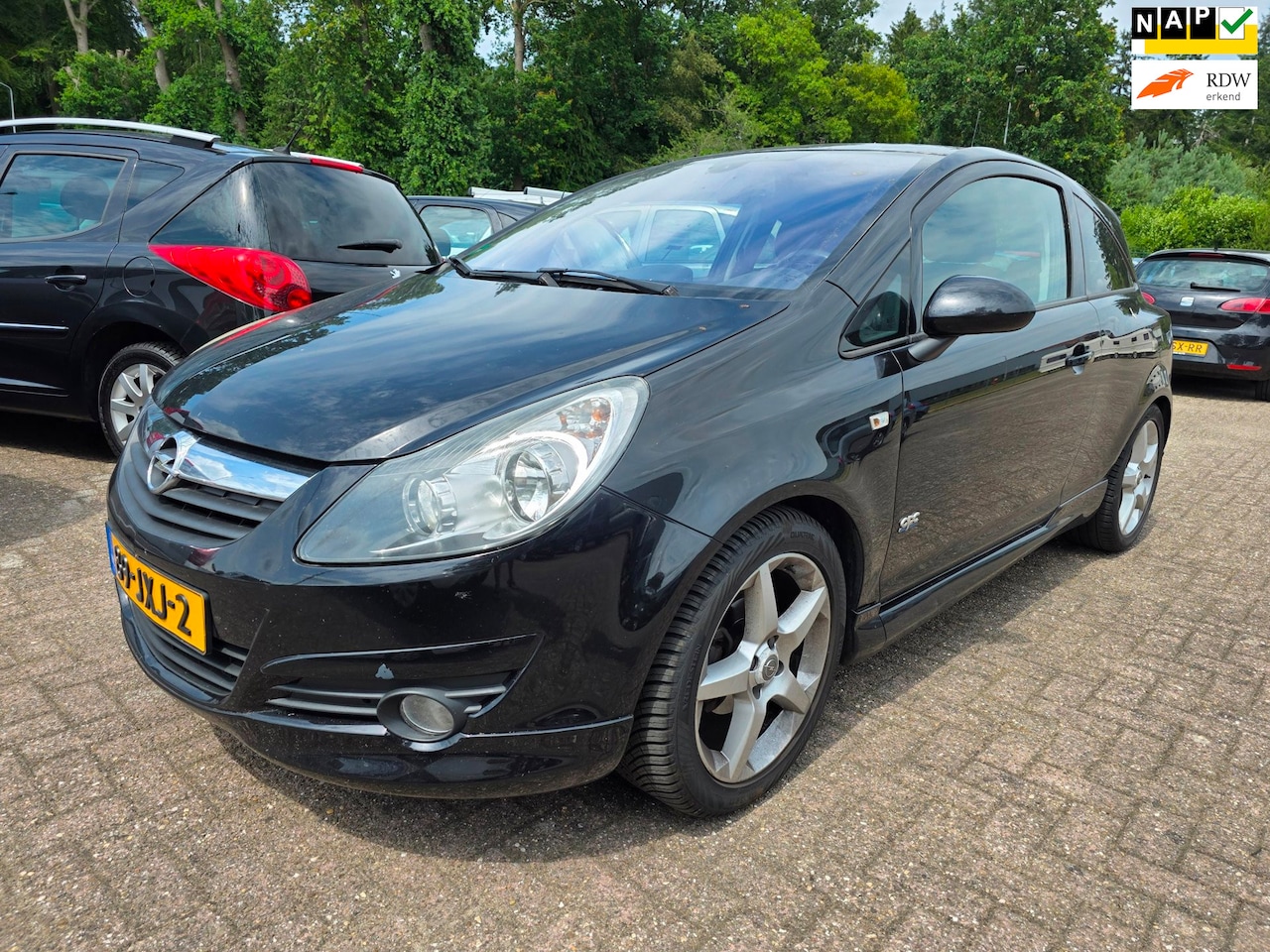 Opel Corsa - 1.4-16V sport OPC PANORAMADAK - AutoWereld.nl