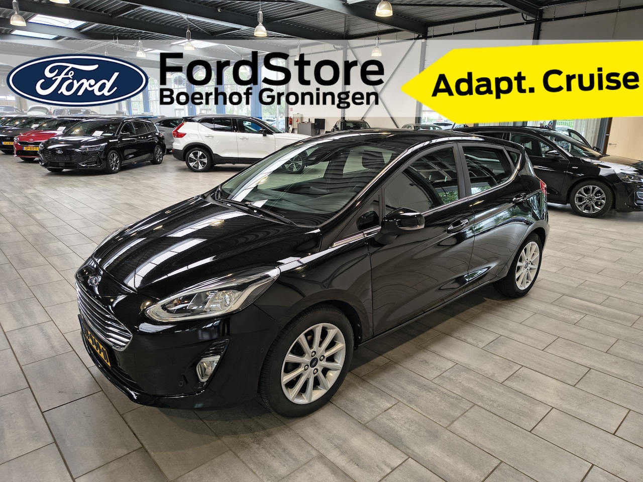 Ford Fiesta - EcoBoost 100 pk Titanium | Camera | B&O | Adapt. cruise | Navi | Clima | Apple Carplay - AutoWereld.nl