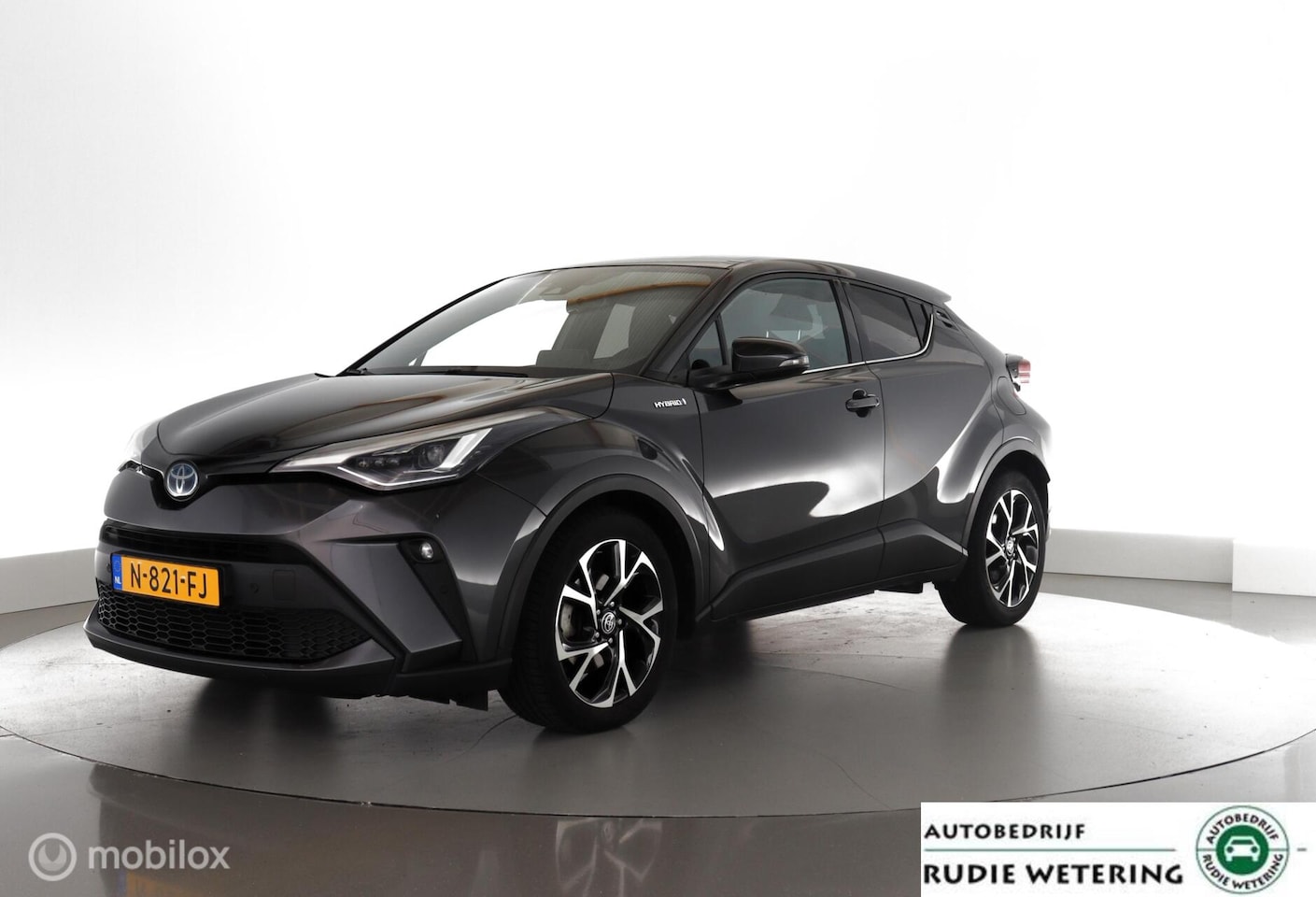 Toyota C-HR - 1.8 Hybrid Style led|nav|dab|cam|ecc|acc|lmv18 - AutoWereld.nl