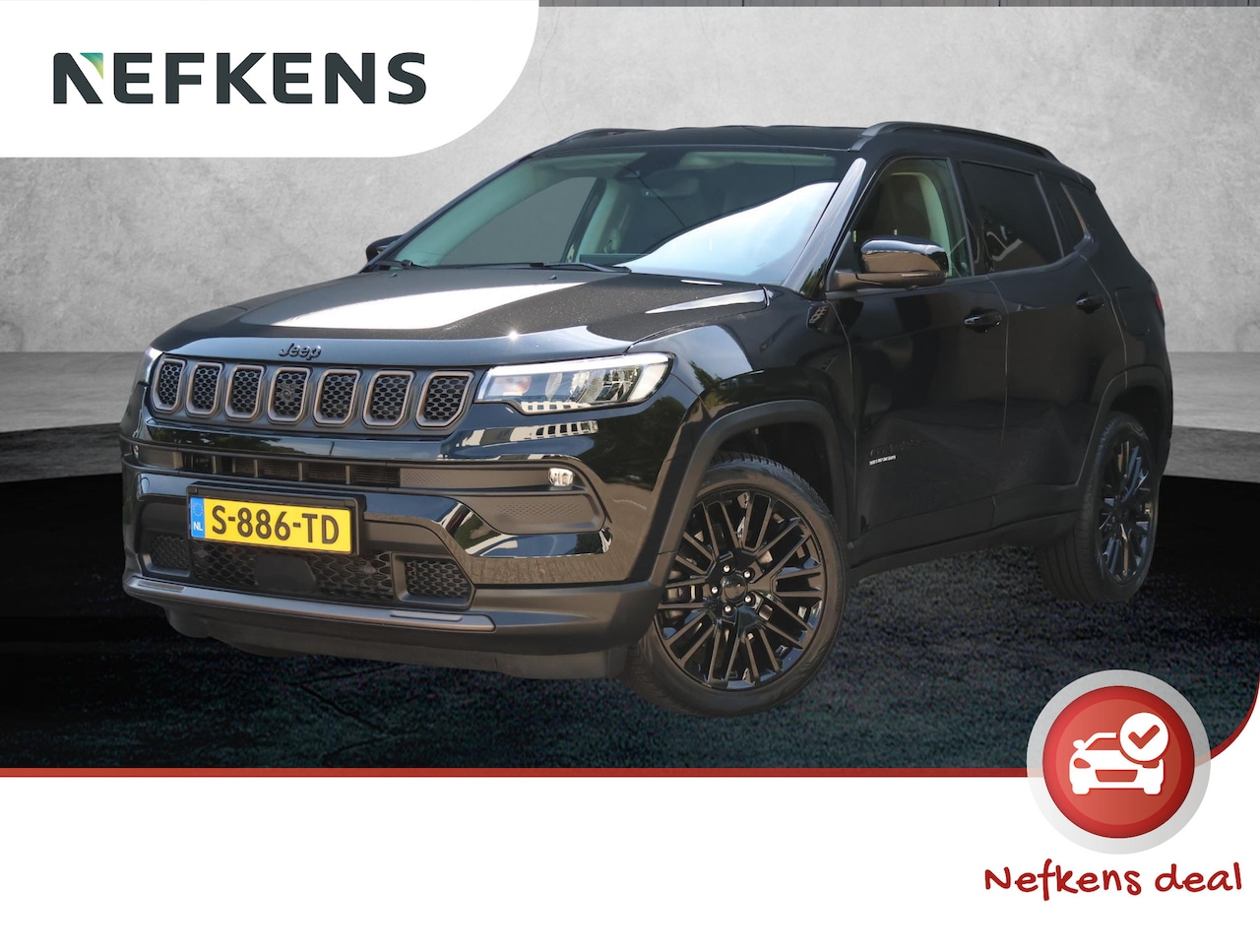 Jeep Compass - 4XE 240pk Upland | Plug-in Hybrid | Rondomzicht camera | Stoelverwarming | 19'' LM velgen - AutoWereld.nl