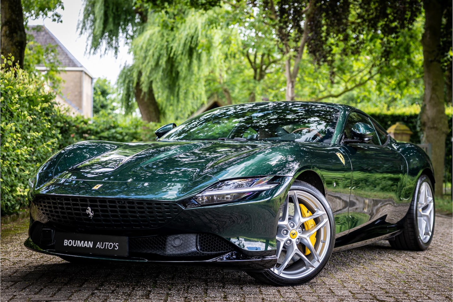 Ferrari Roma - 3.9 V8 HELE Verde Zeltweg Magneride Full Adas Passenger Display - AutoWereld.nl