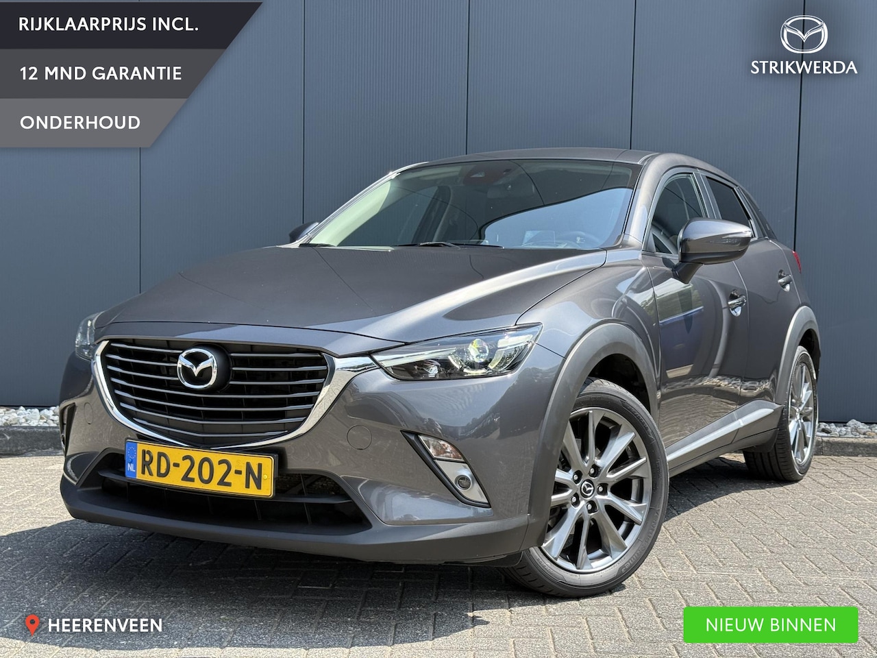 Mazda CX-3 - 2.0 SkyActiv-G 120 GT-Luxury CarPlay | Leer | HUD - AutoWereld.nl