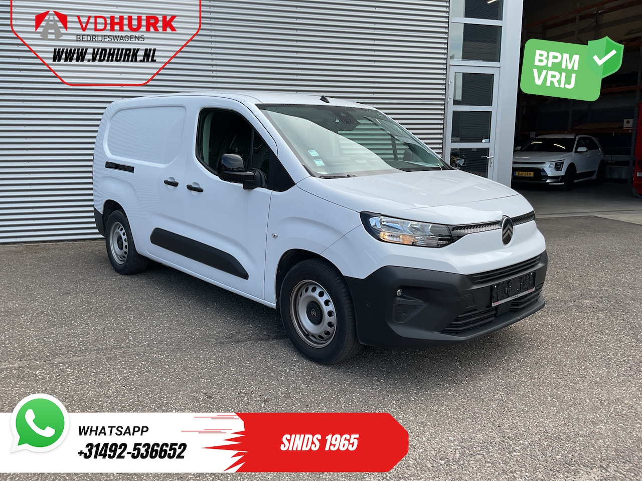 Citroën ë-Berlingo - 50 kWh 345 km WLTP L2 Carplay/ Snellader/ Standkachel/ 3Pers/ Navi/ Camera/ Cruise/ PDC - AutoWereld.nl