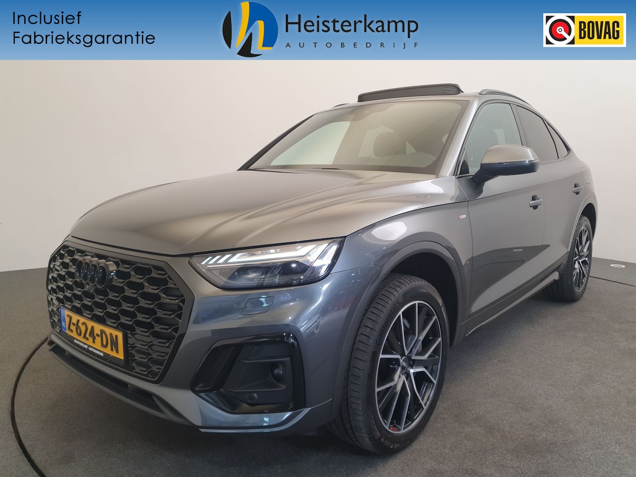 Audi Q5 Sportback - 50 TFSI e Quattro 300pk S-line Panoramadak, Trekhaak, Camera - AutoWereld.nl