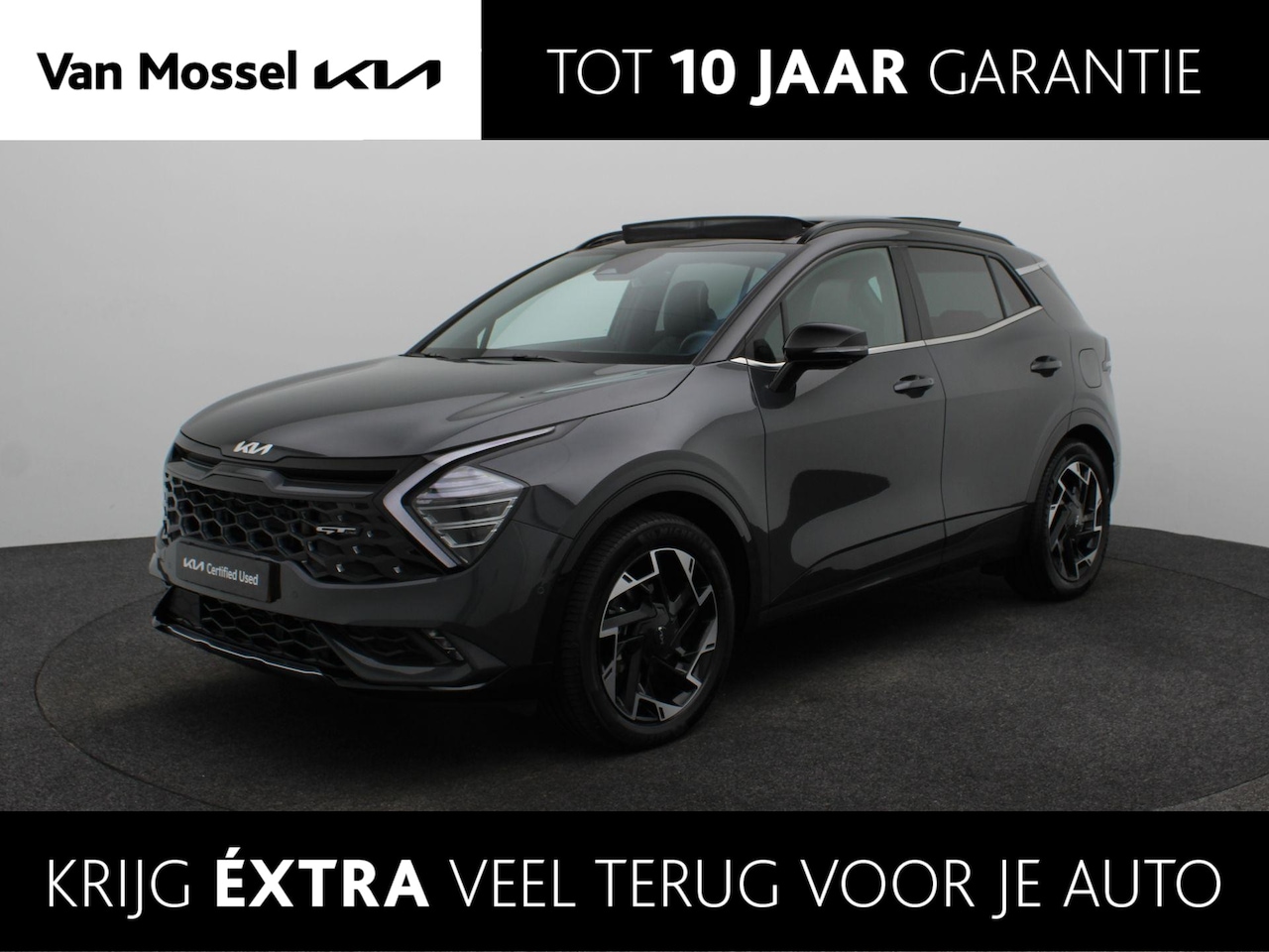 Kia Sportage - 1.6 T-GDi Plug-in Hybrid AWD GT-PlusLine Leder | Pano Dak | LM Velgen 19" | Stoelverwarmin - AutoWereld.nl