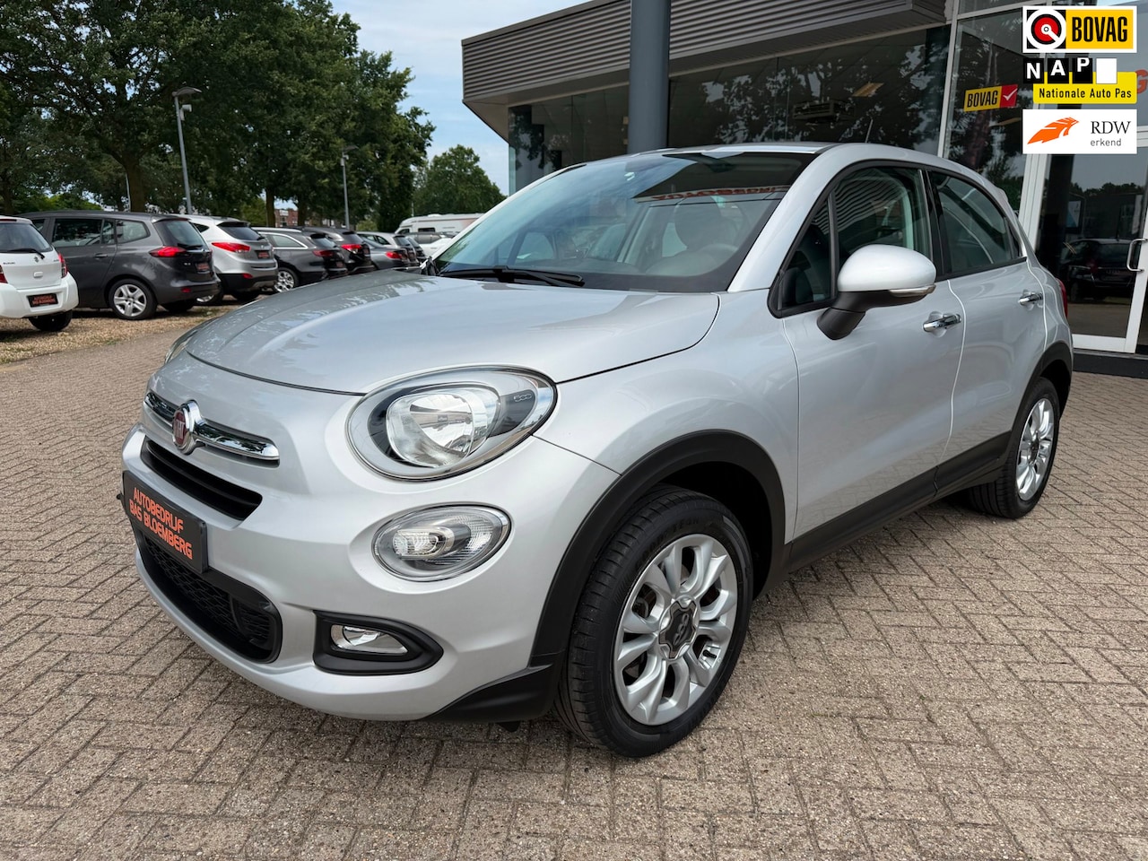 Fiat 500 X - 1.6 PopStar 1.6 PopStar, Airco, Cruise control, trekhaak, Uconnect, Spotify via usb etc. - AutoWereld.nl
